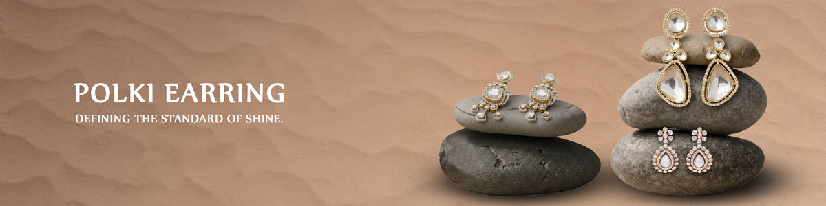 Polki Earrings