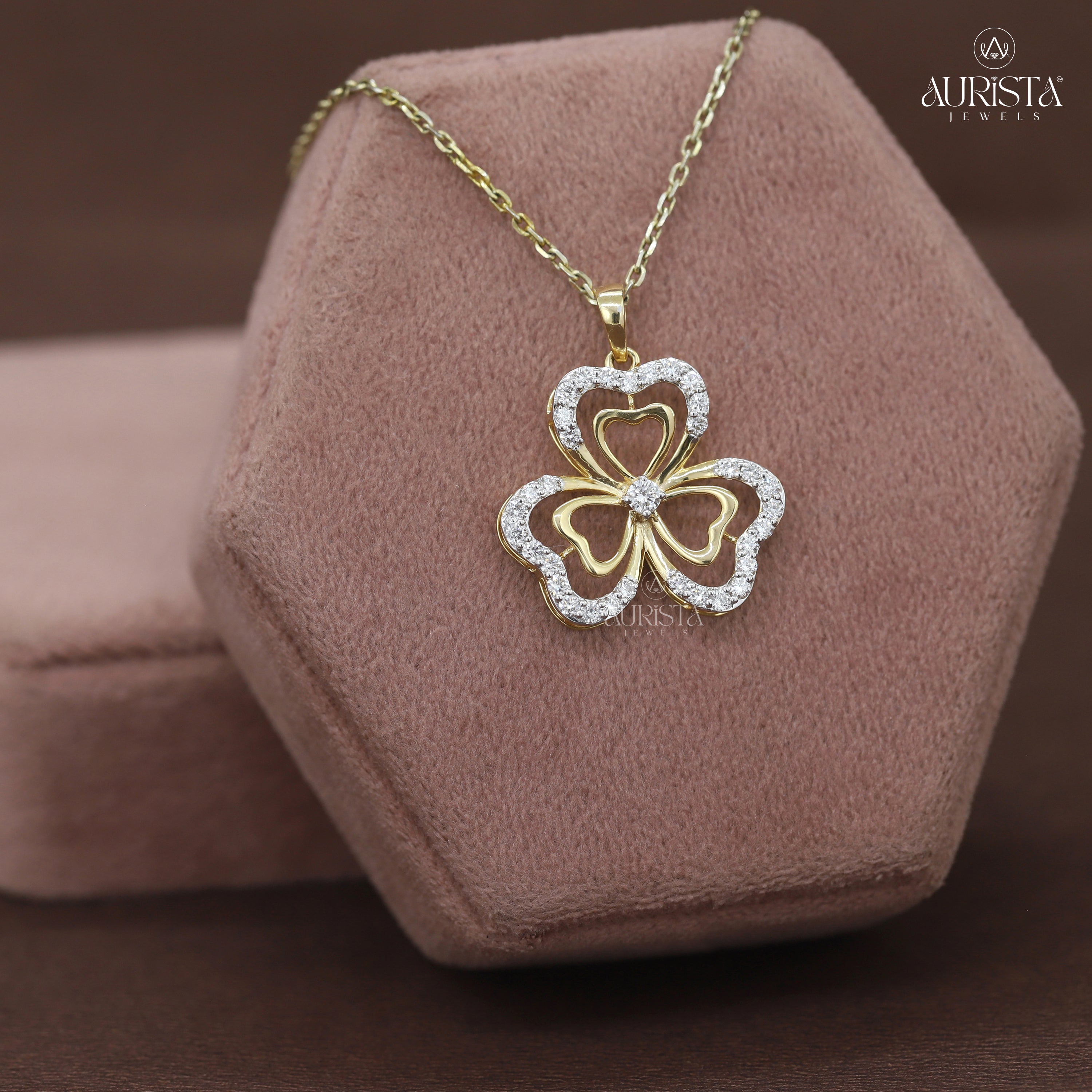 Timeless Spark Round Cut Diamond Jewelry Set