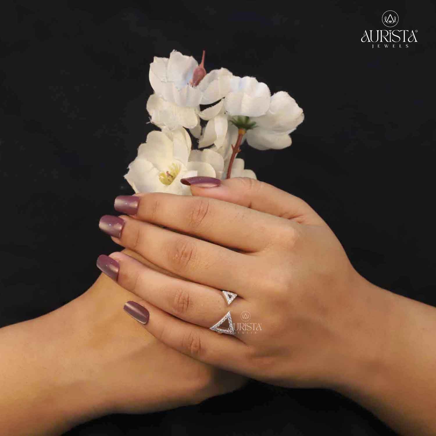 Brilliance Begins Here – White Gold Band with Round Diamond