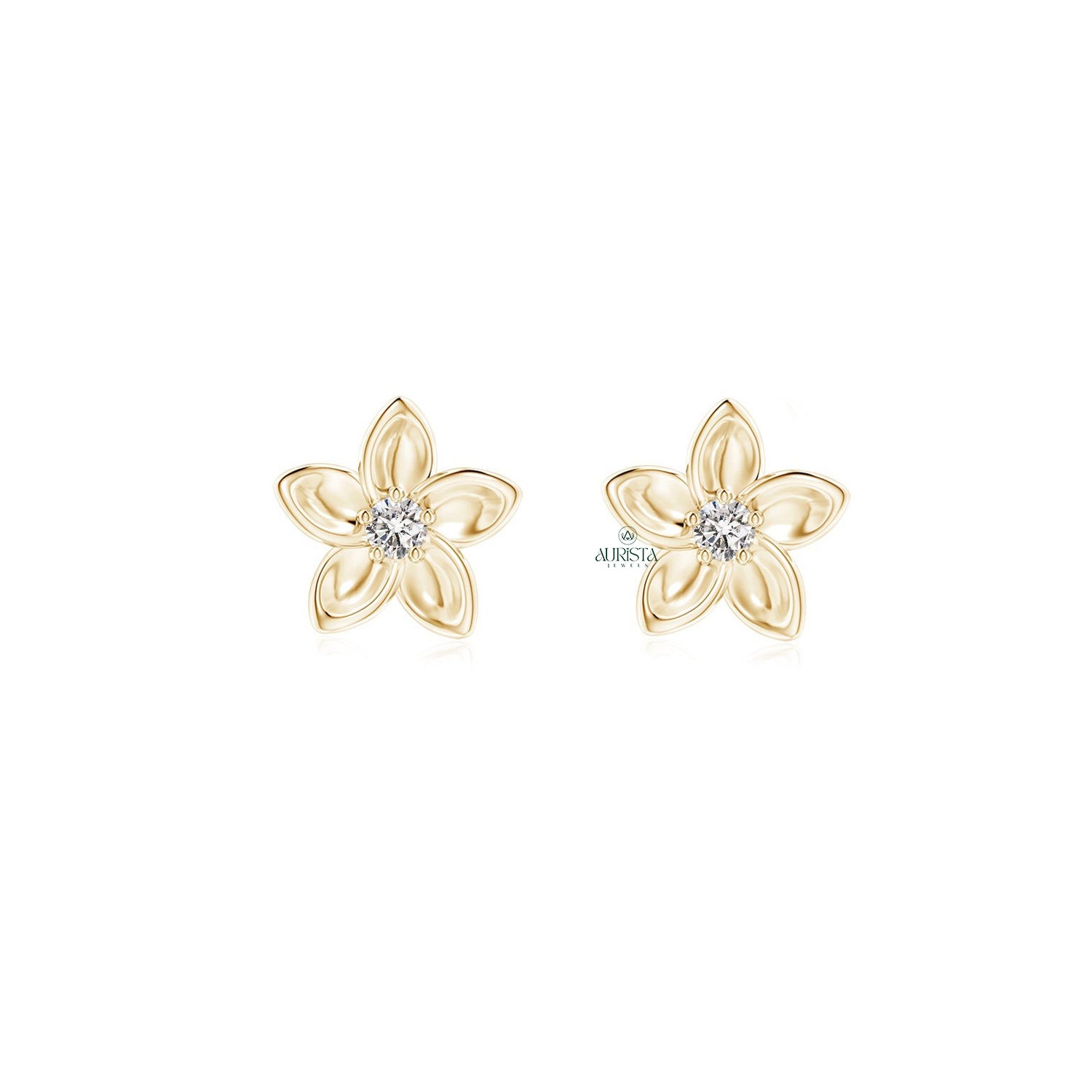 Designer Earrings with Elegant Diamond