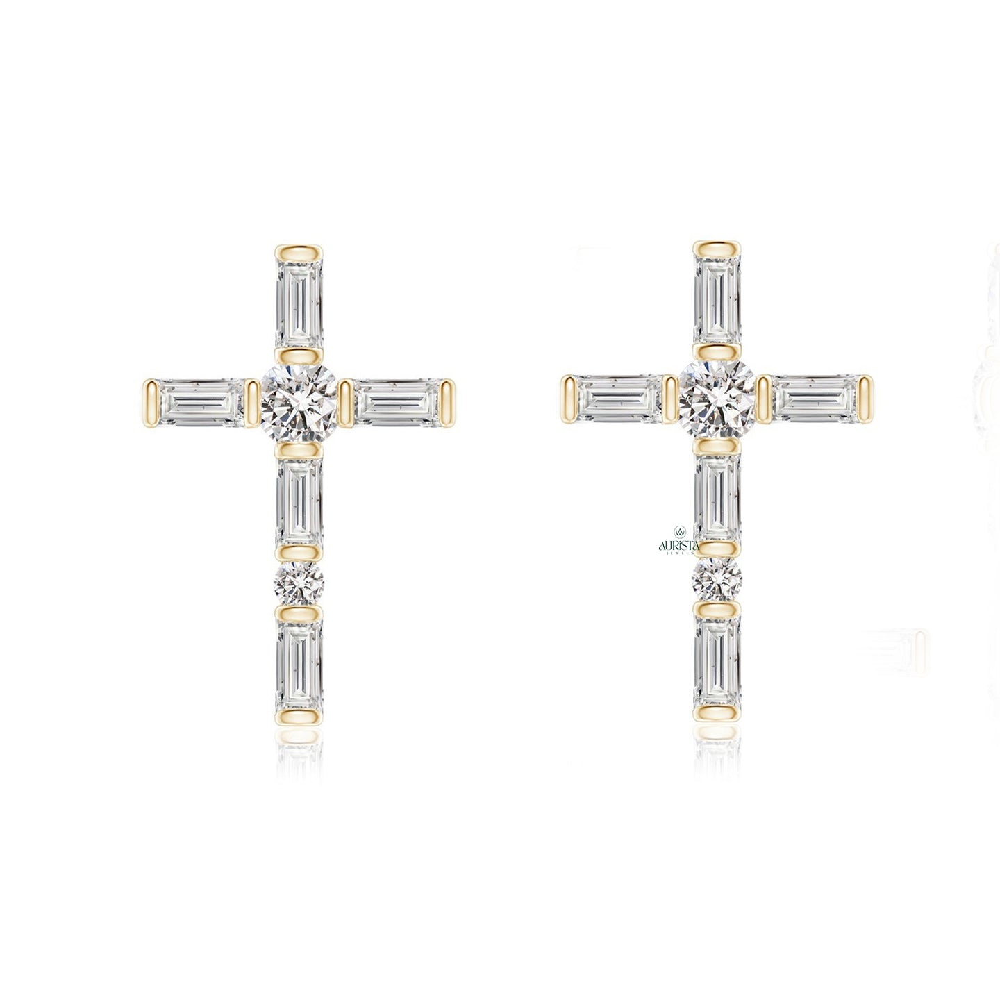 Royal Earrings with Precious Diamond