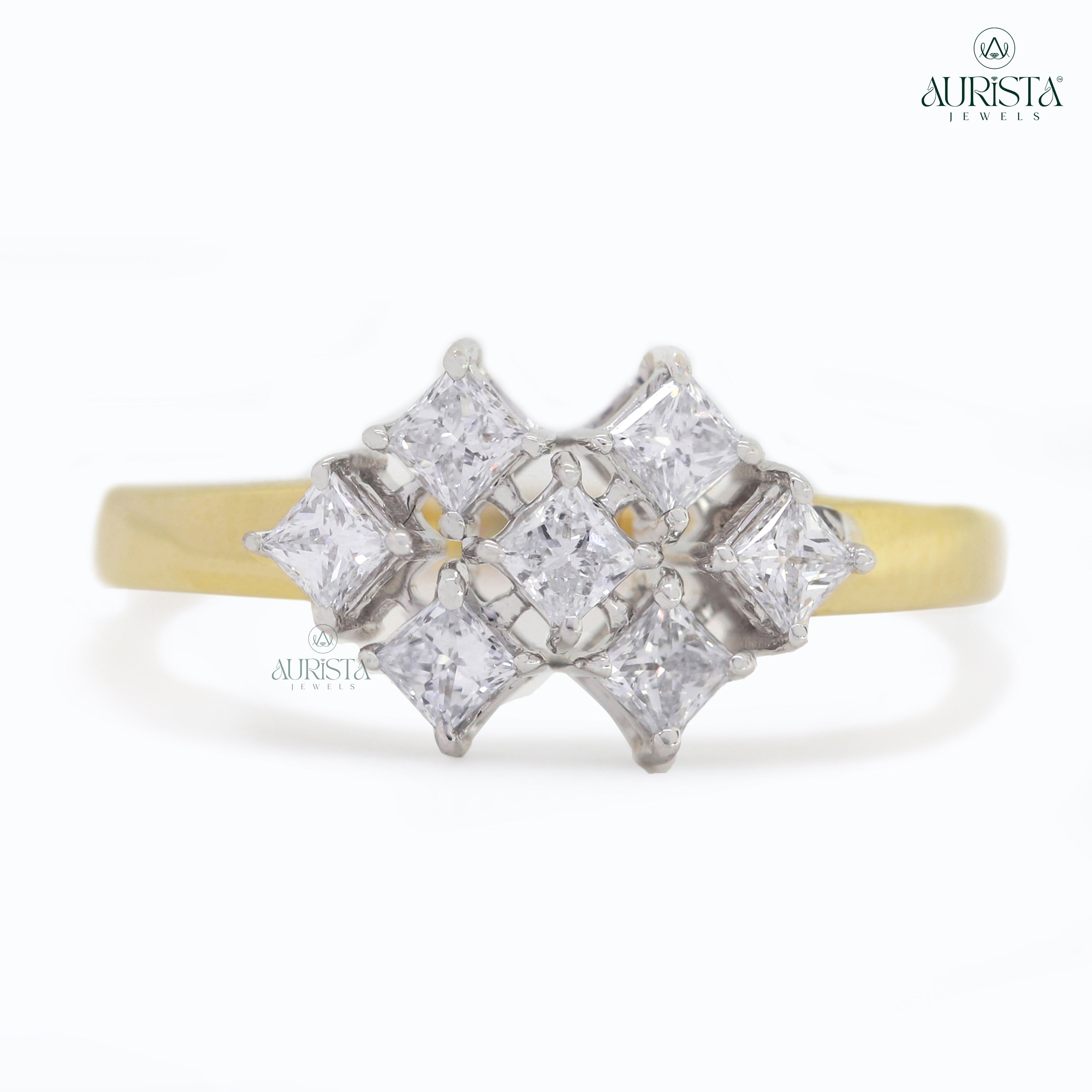 The Diamond of Forever – Custom Ring Whit Princess Diamond Ring