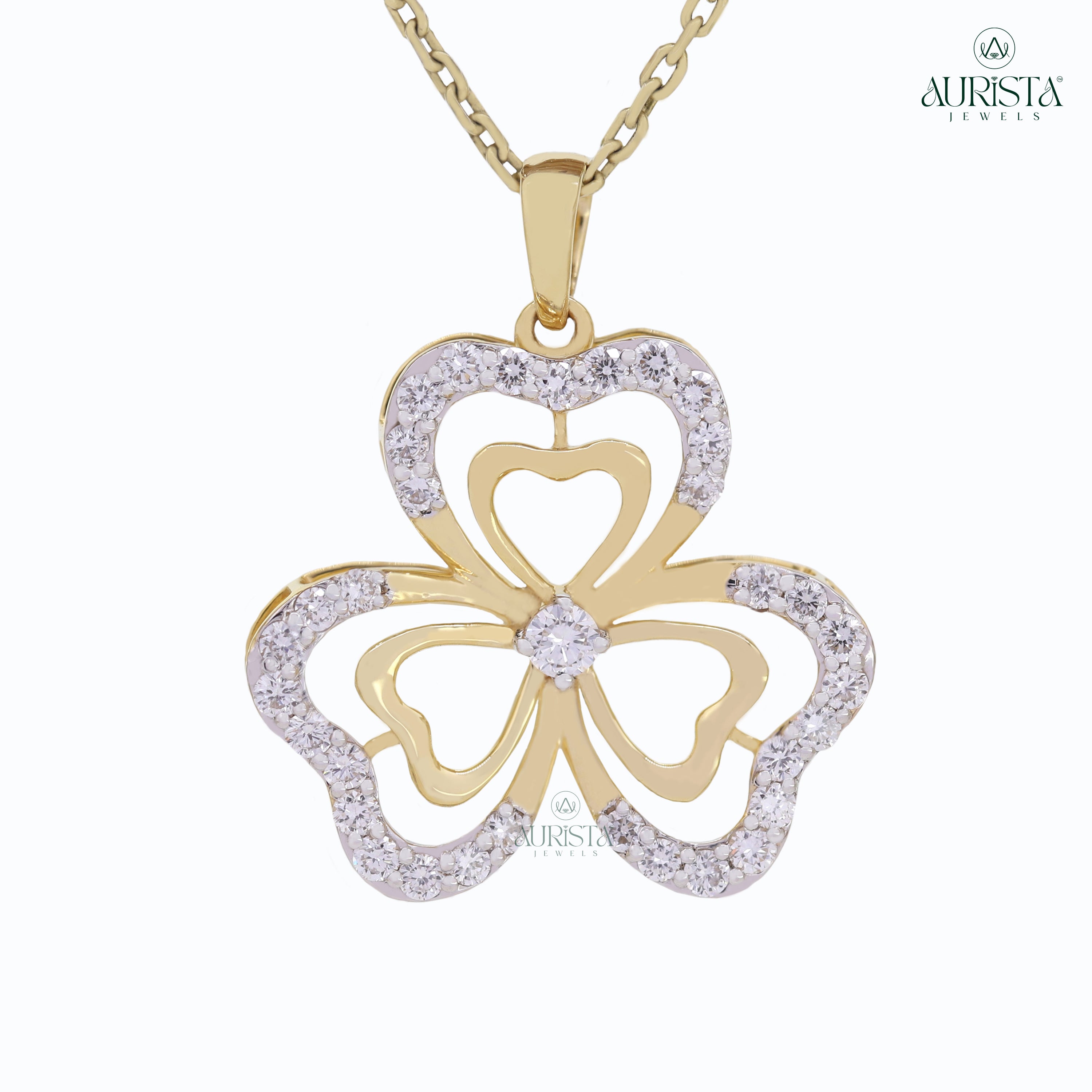 Timeless Spark Round Cut Diamond Jewelry Set