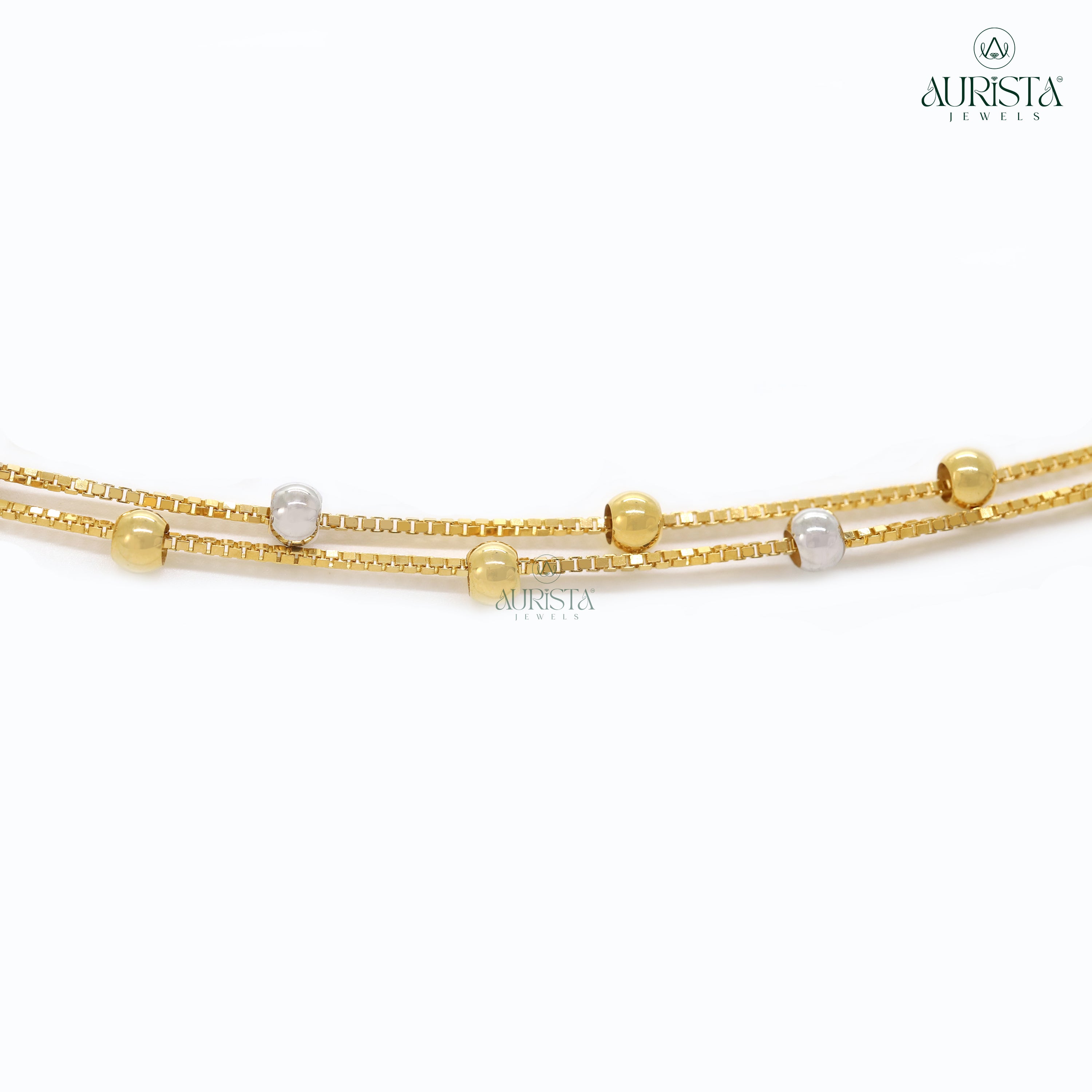 Graceful Bond – Bracelet in Yellow Gold