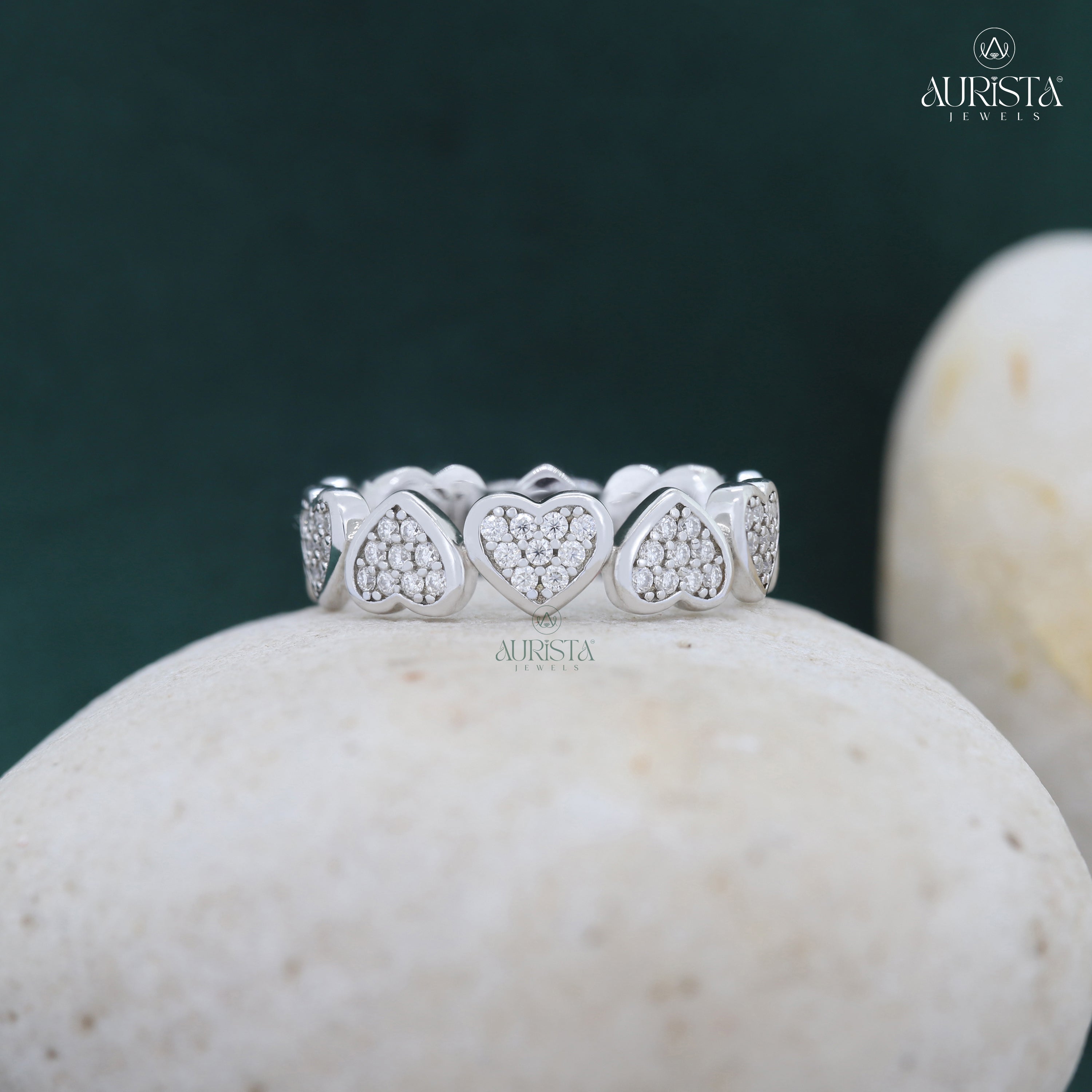 Forever in Focus- White Gold Band with Round Diamond