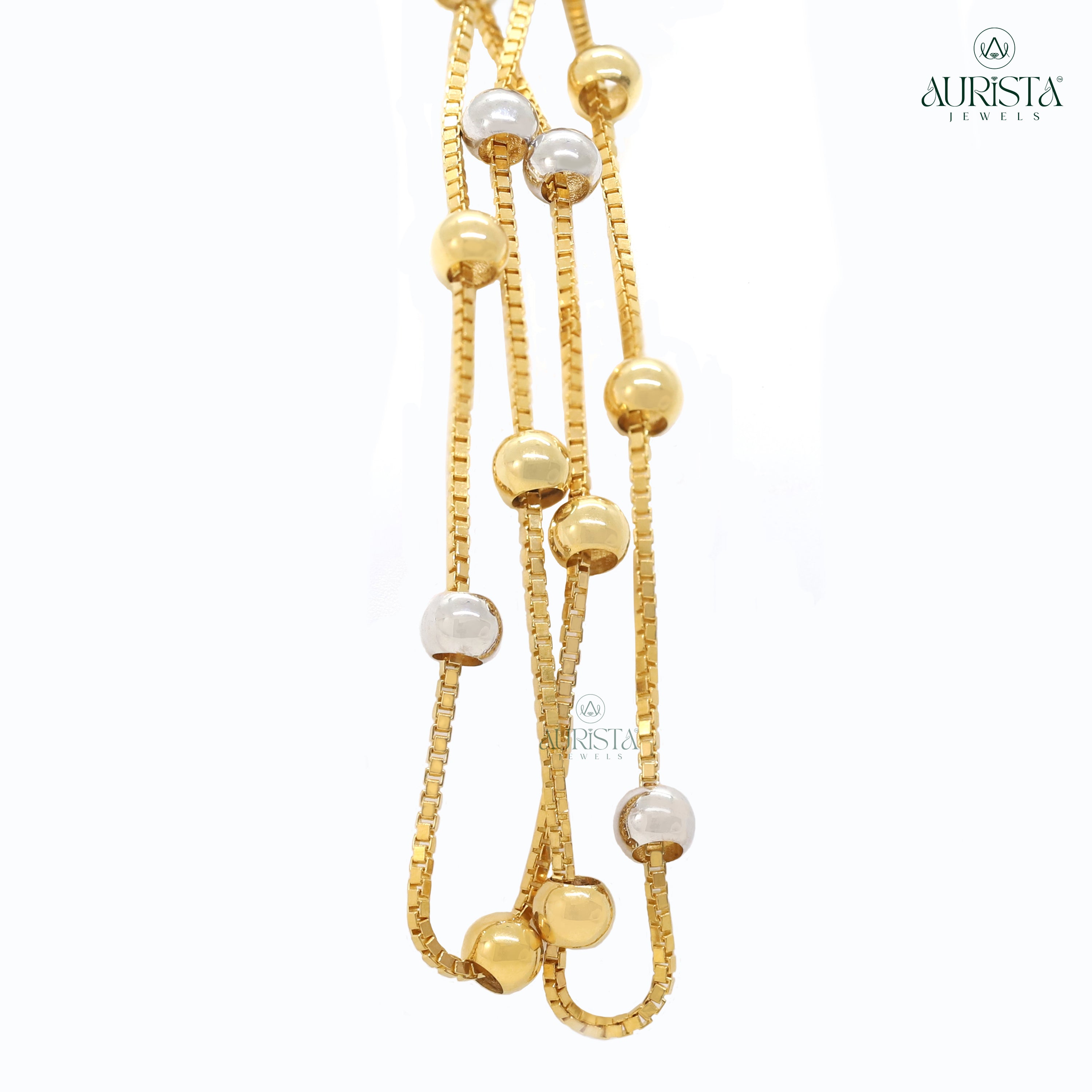 Graceful Bond – Bracelet in Yellow Gold