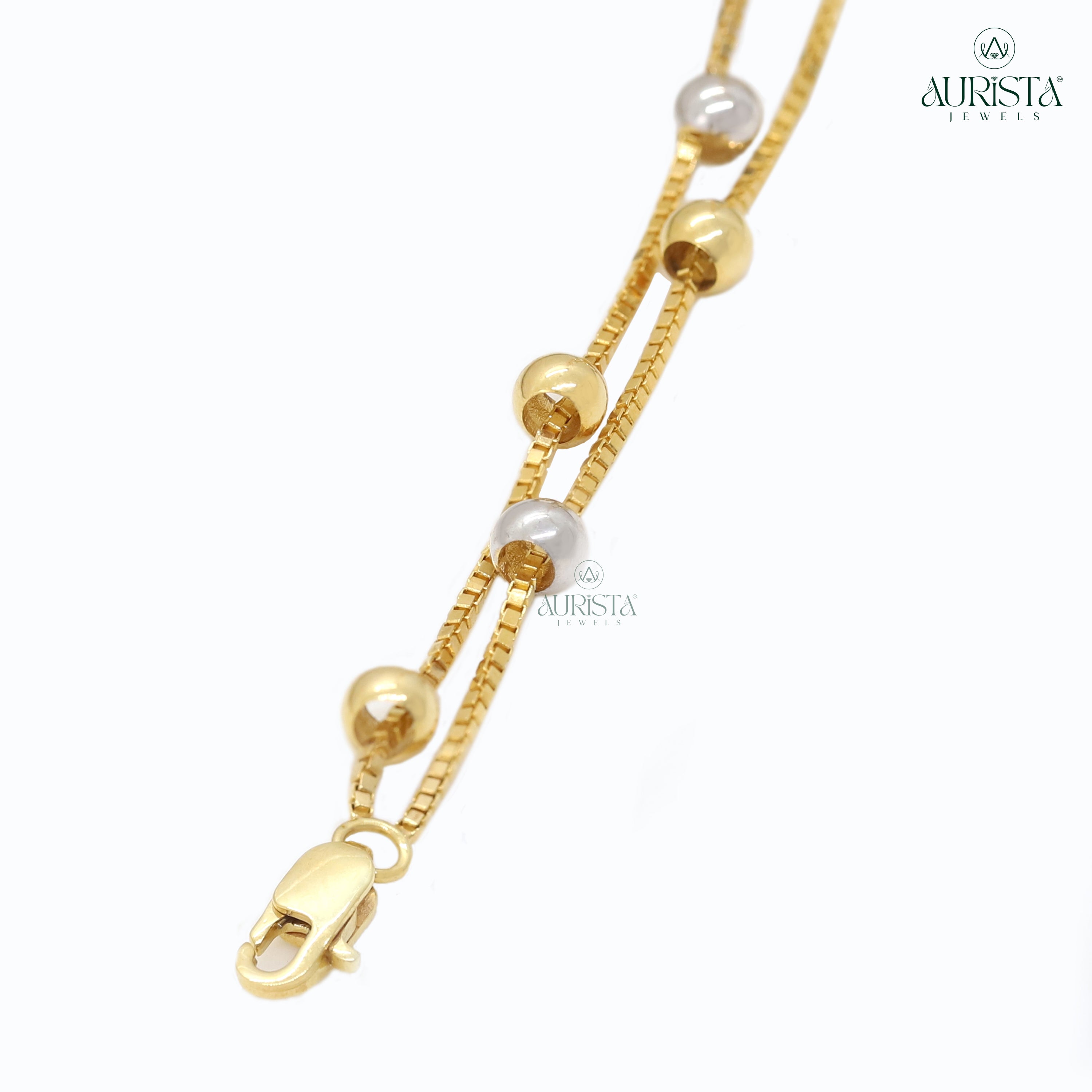 Graceful Bond – Bracelet in Yellow Gold