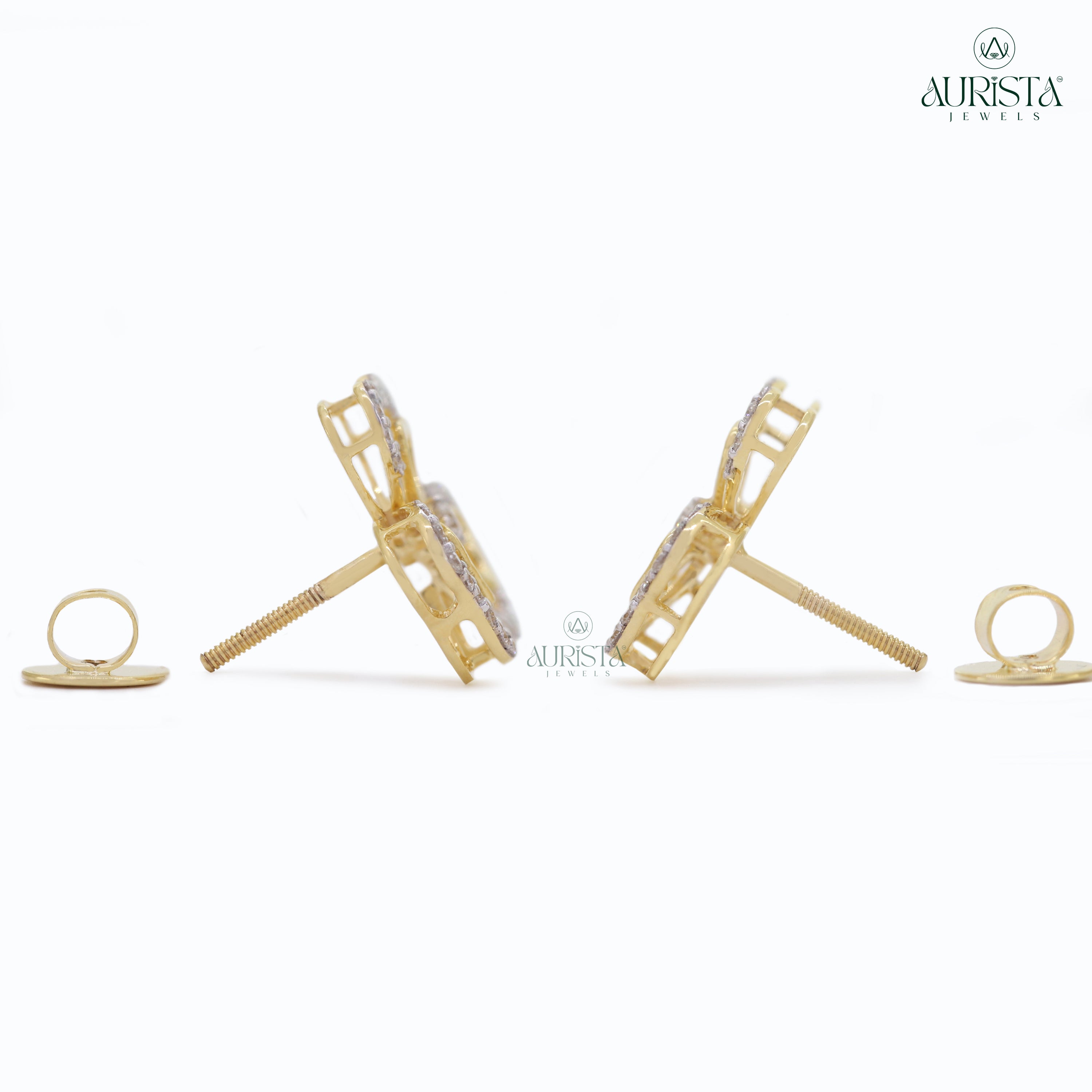 Timeless Spark Round Cut Diamond Jewelry Set