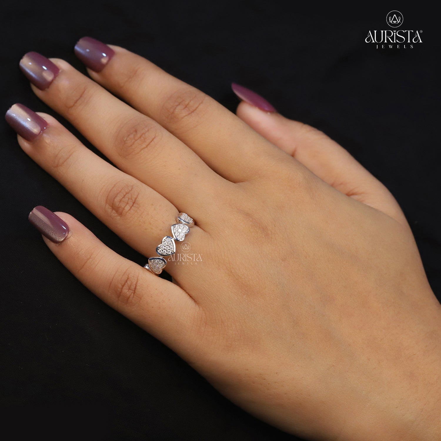 Forever in Focus- White Gold Band with Round Diamond