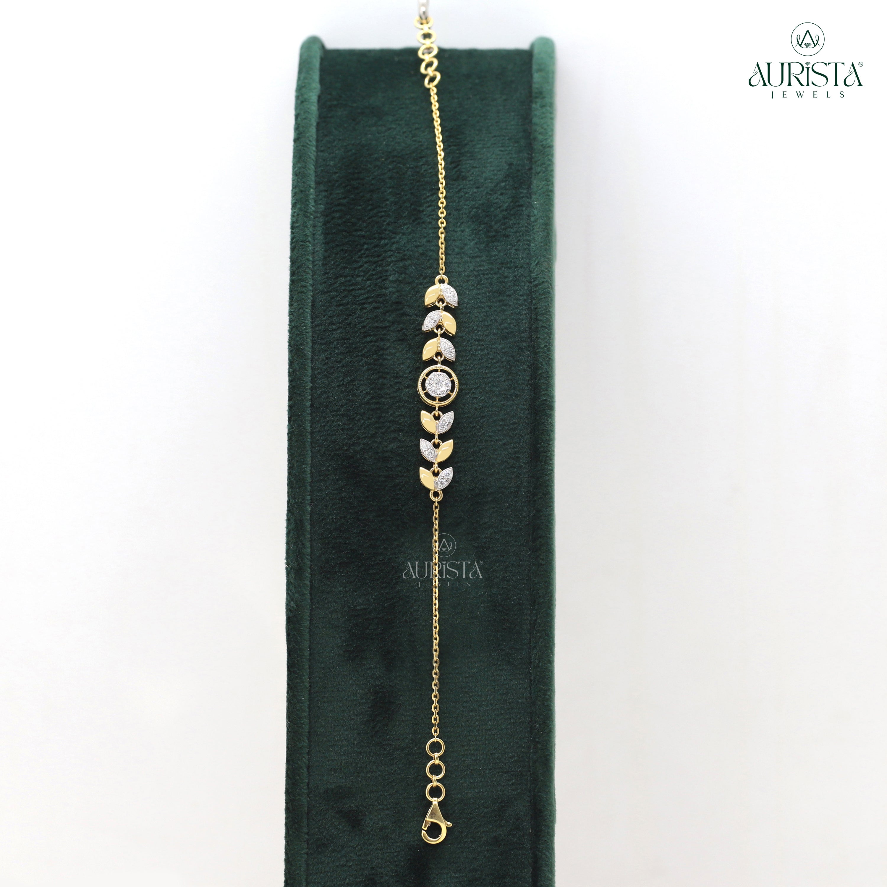 Forever Linked – Yellow Gold Diamond Link Bracelet