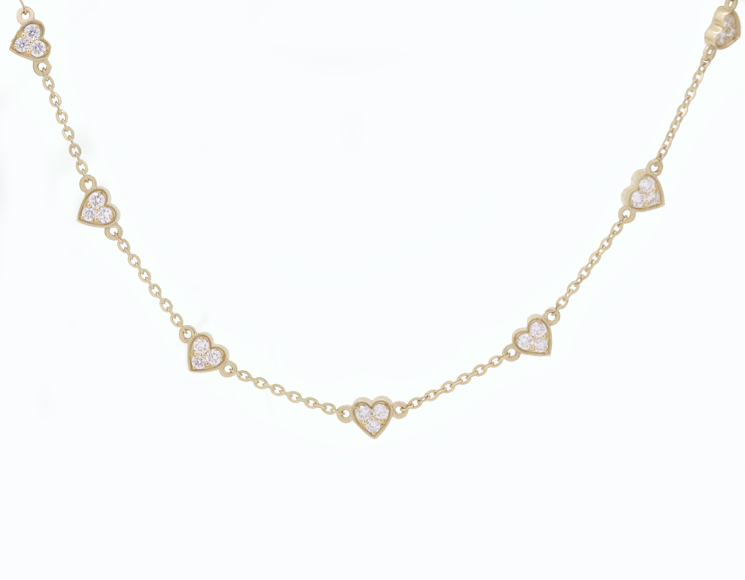 Whispered Glow – Yellow Gold Bracelet with Diamonds