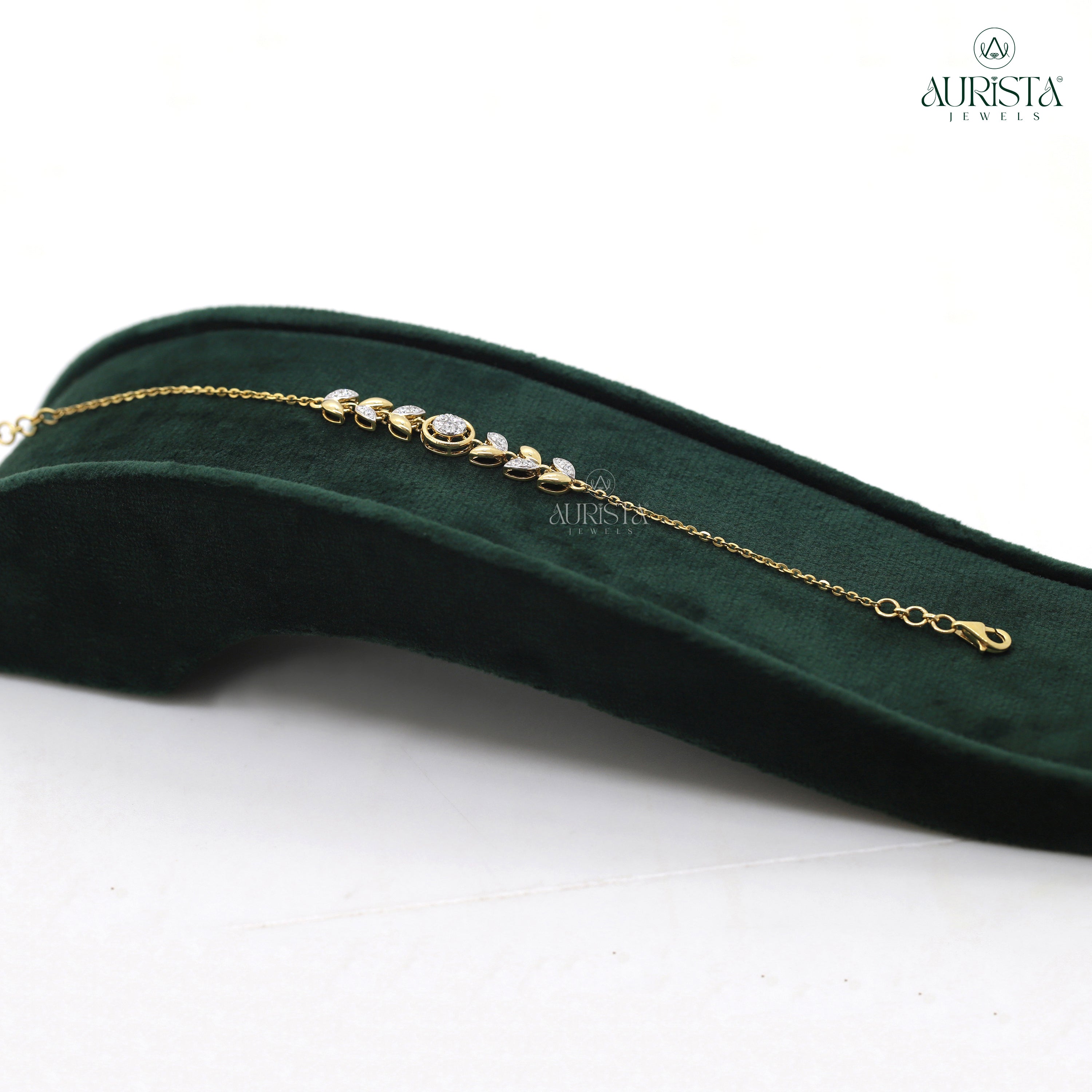 Forever Linked – Yellow Gold Diamond Link Bracelet