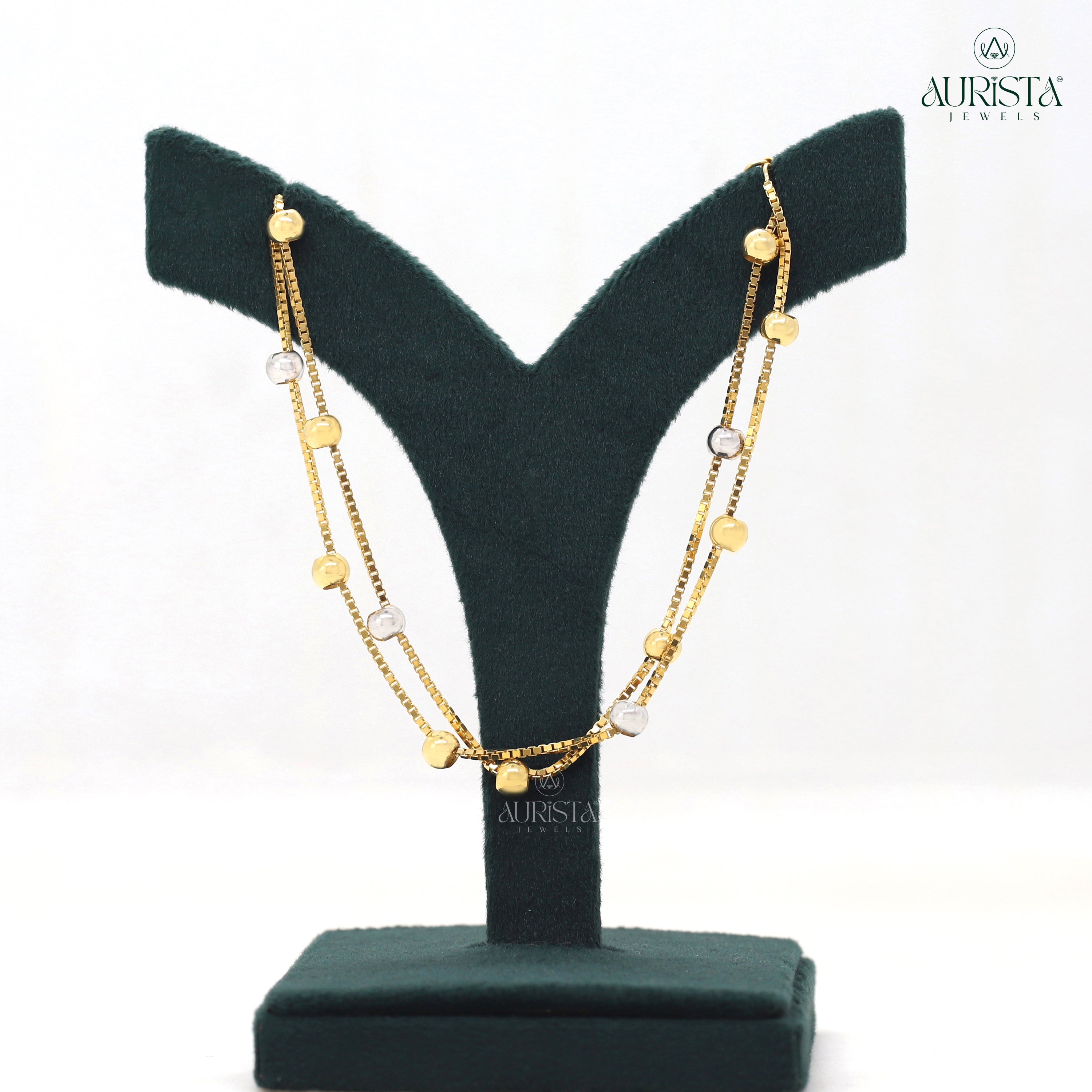 Graceful Bond – Bracelet in Yellow Gold