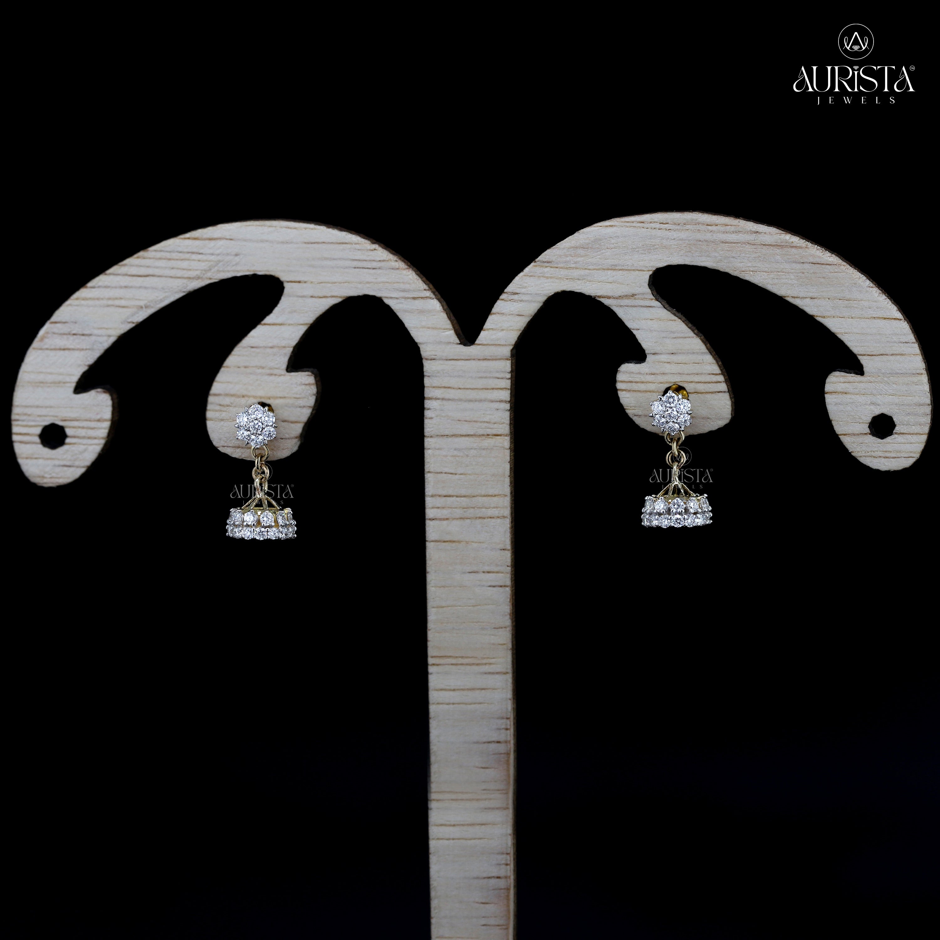 Celestial Glow – Diamond Earrings
