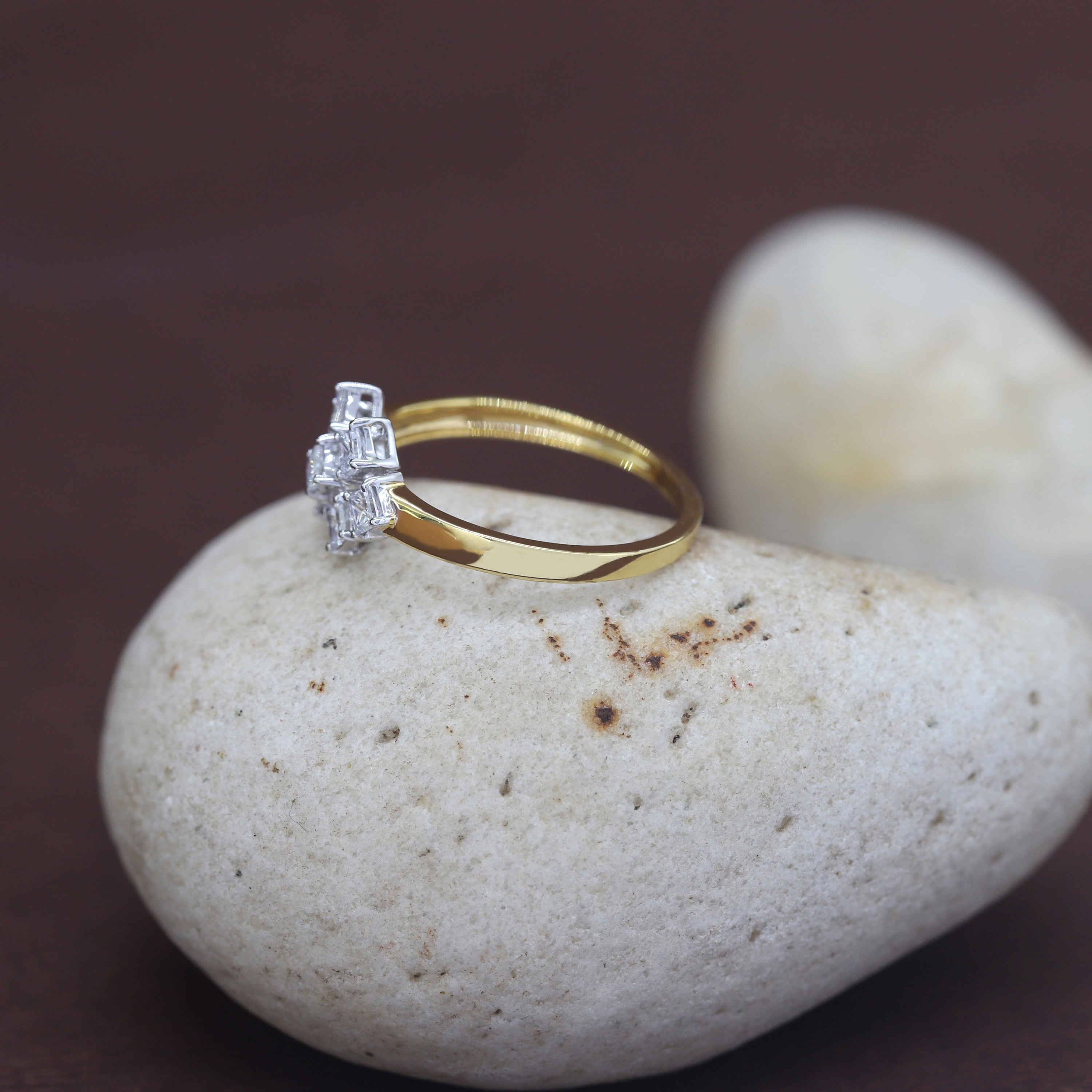 The Diamond of Forever – Custom Ring Whit Princess Diamond Ring