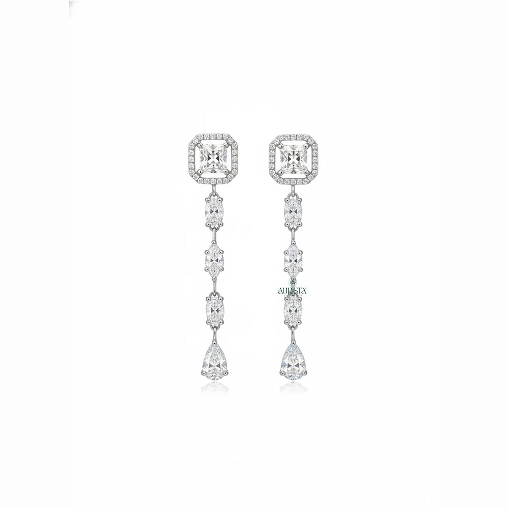 Radiant Bloom – Diamond Earrings