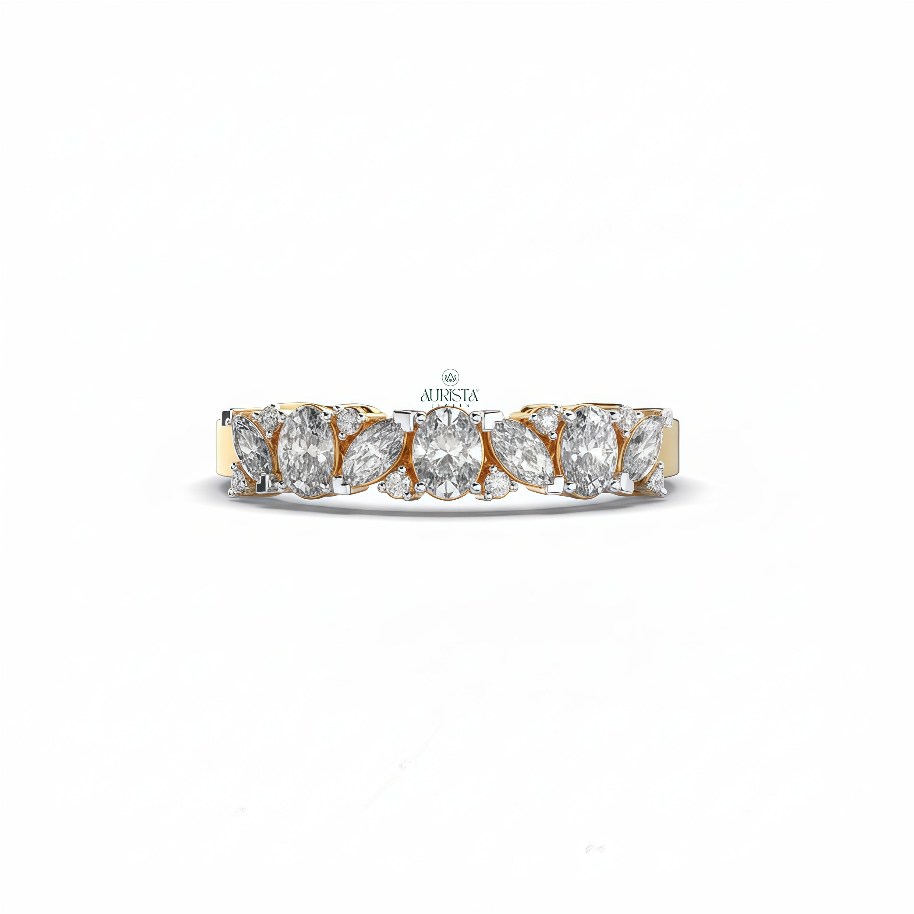 Shine of Promise – Yellow Gold Ring with Round Diamond