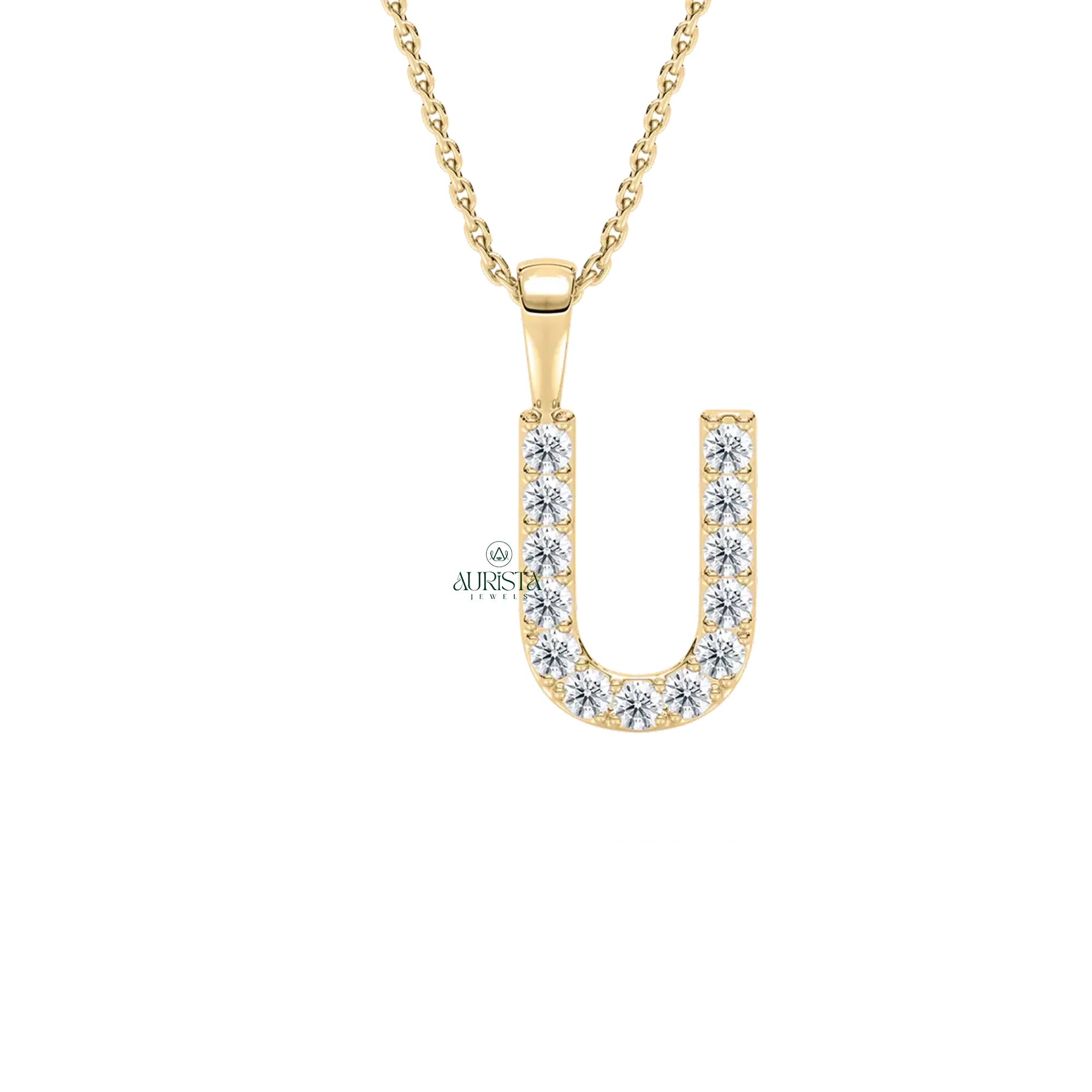 Personalized Diamond Initial Necklace – Thoughtful Gift for Her