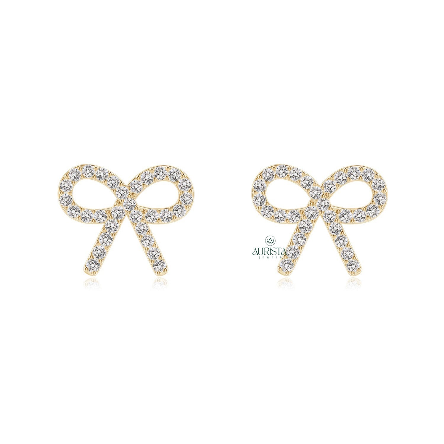 Royal Earrings with Fine Diamond