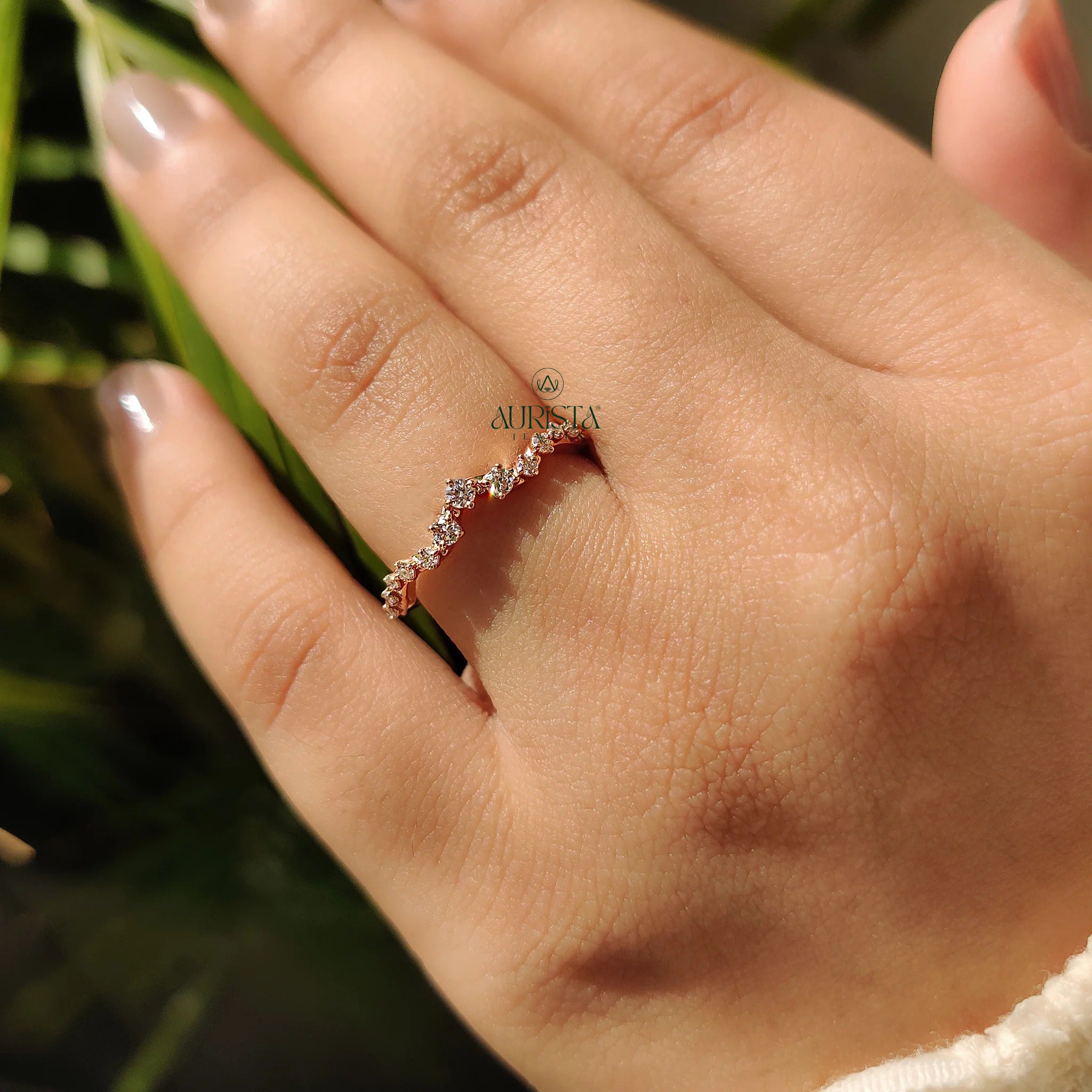 Golden Vows – Royal Ring with Brilliant Diamond