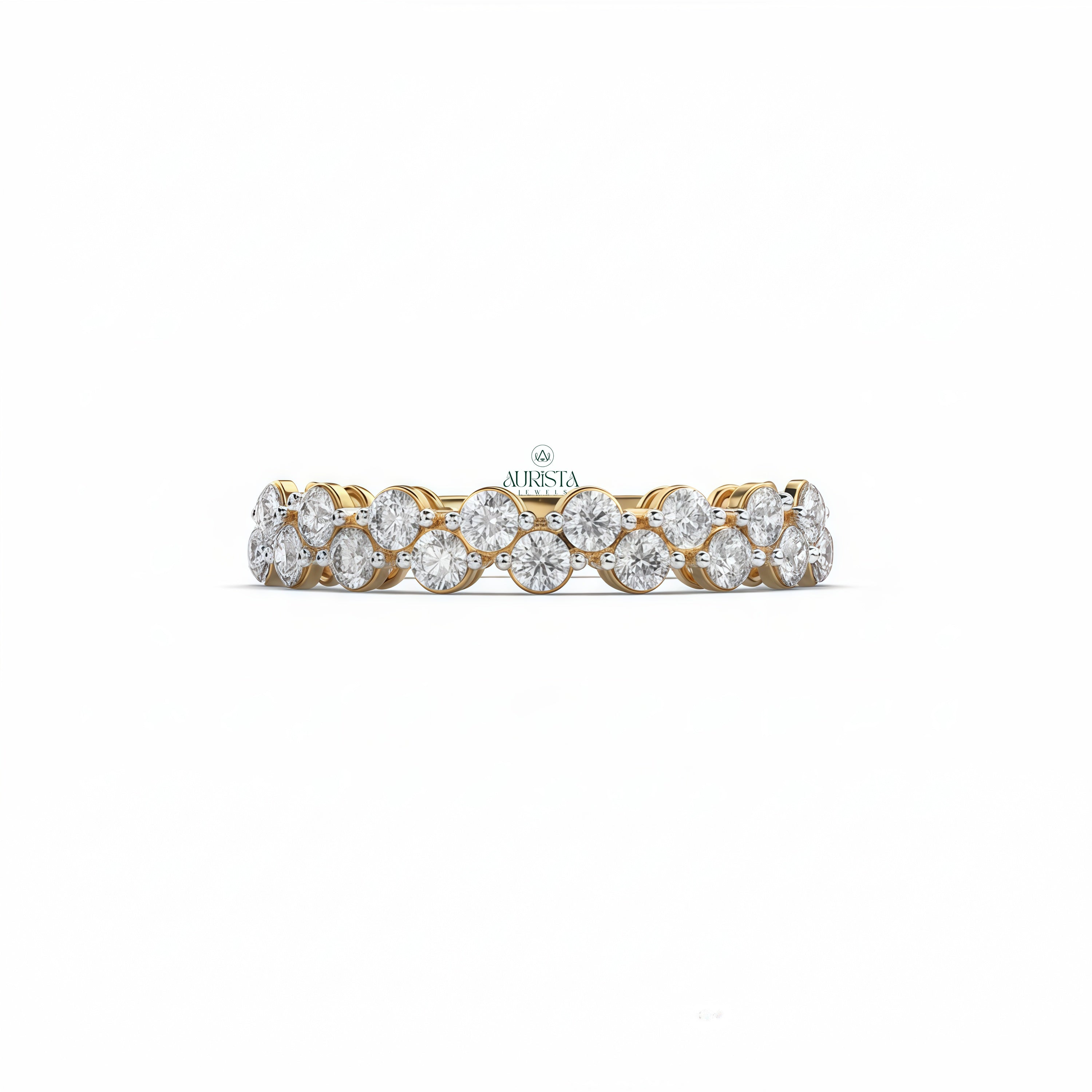 Gift of Forever – Yellow Gold Ring with Round Diamond