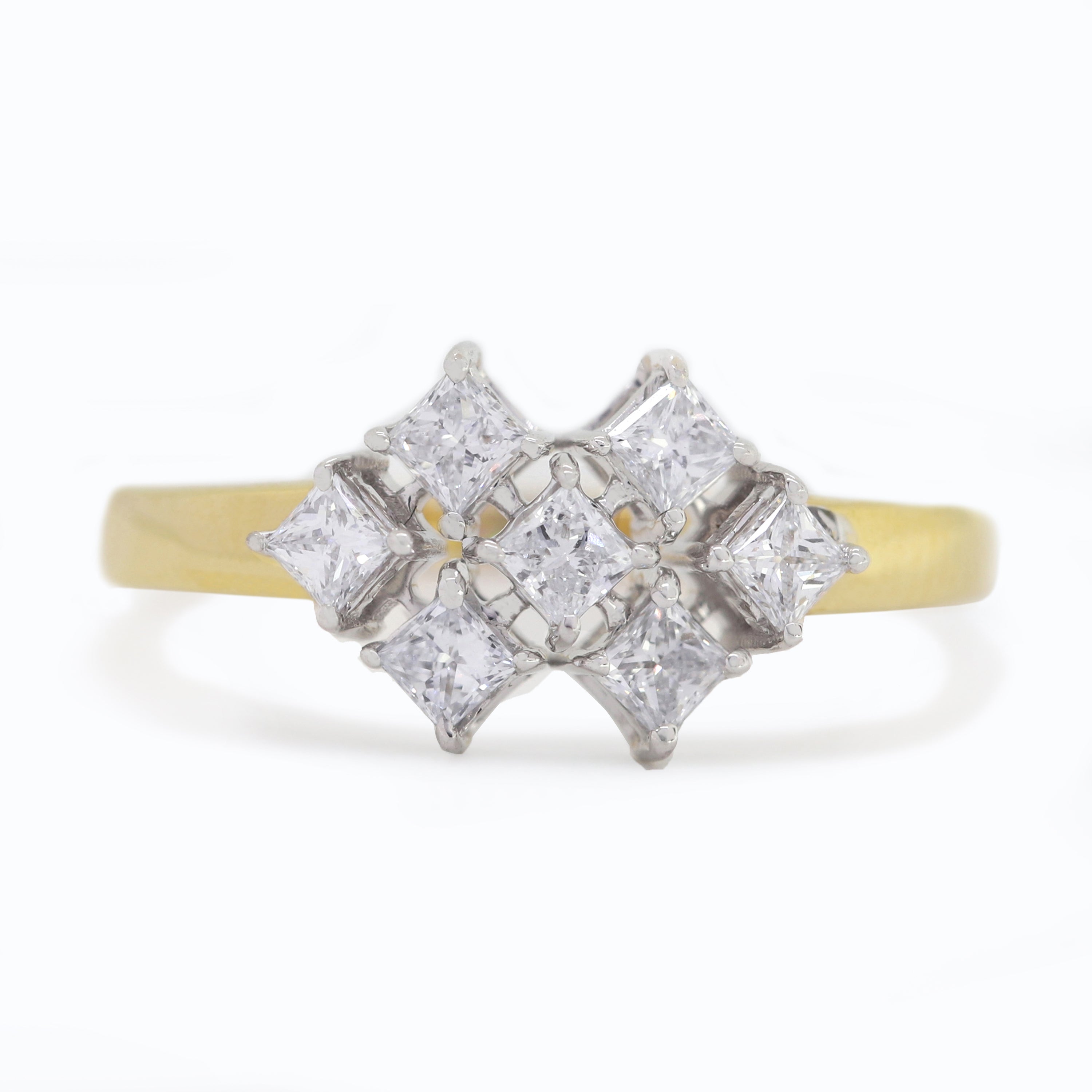 The Diamond of Forever – Custom Ring Whit Princess Diamond Ring
