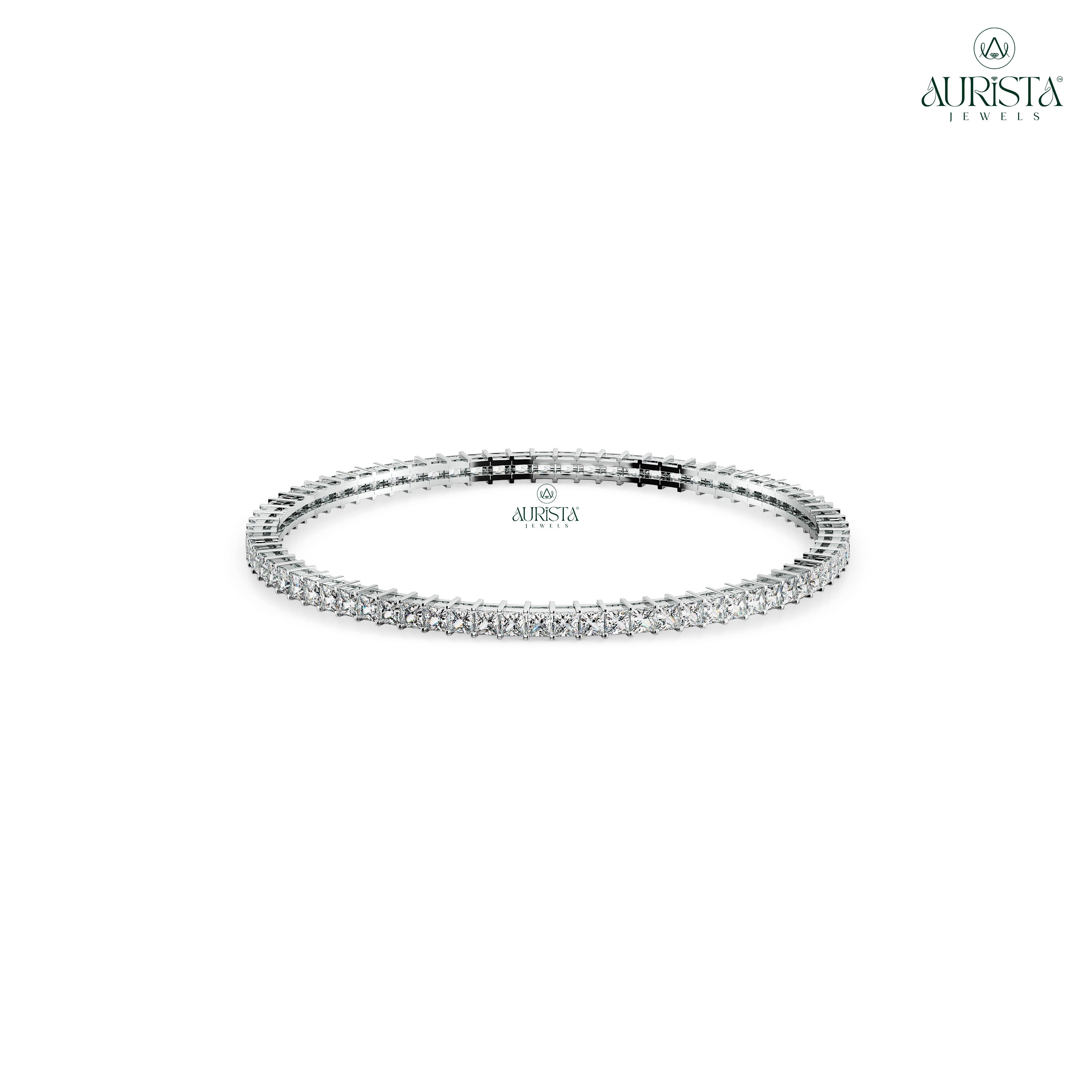 Promise of Light – Tennis Bracelet with Round Diamonds