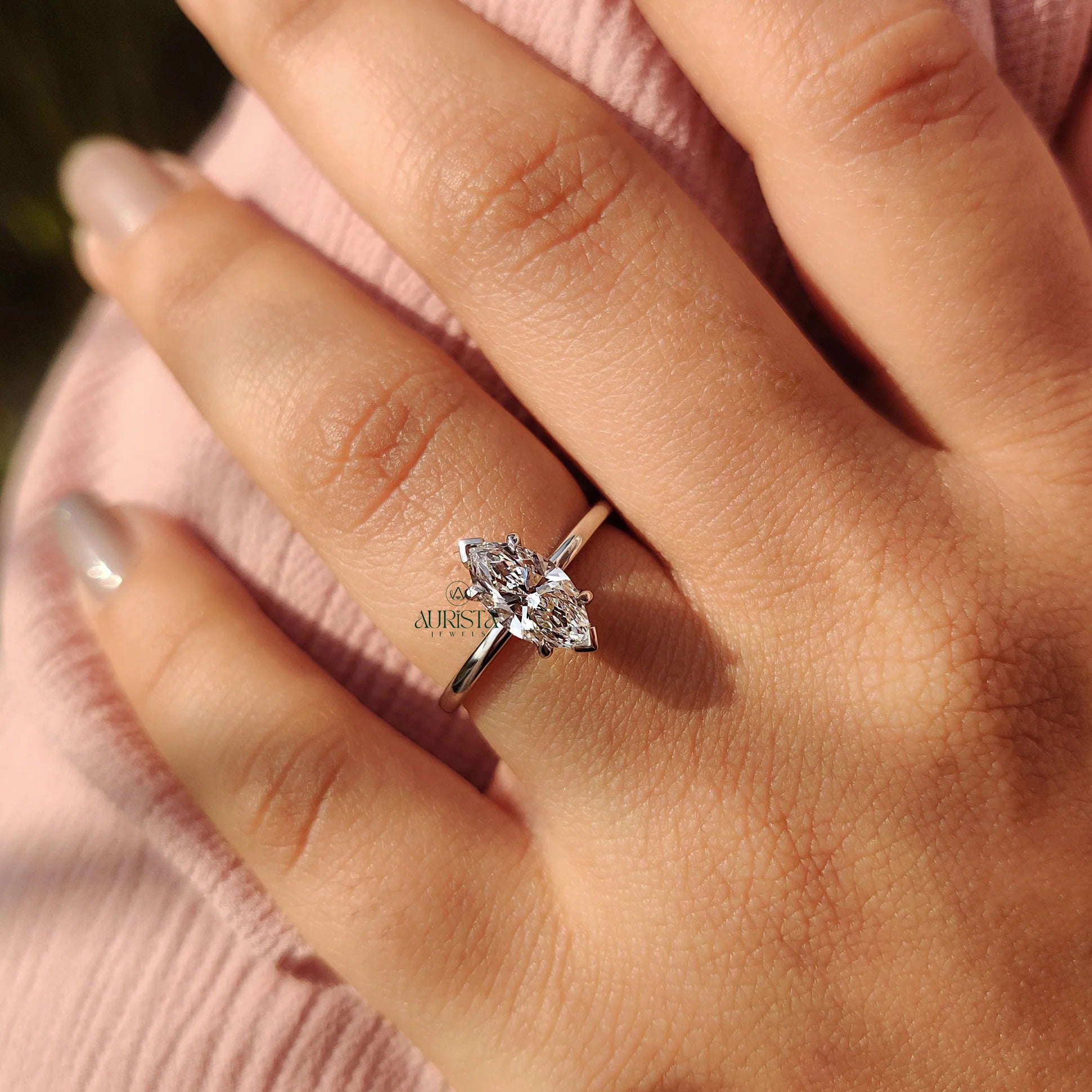 Marquise Solitaire, Made to Be Yours