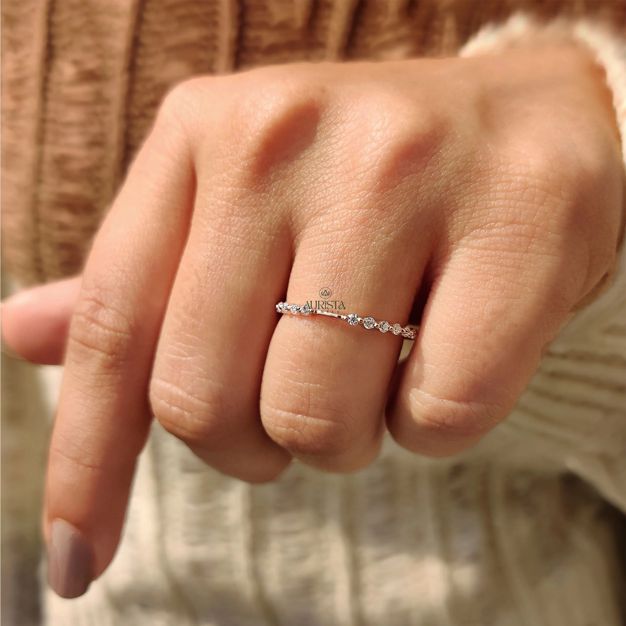 Golden Vows – Royal Ring with Brilliant Diamond