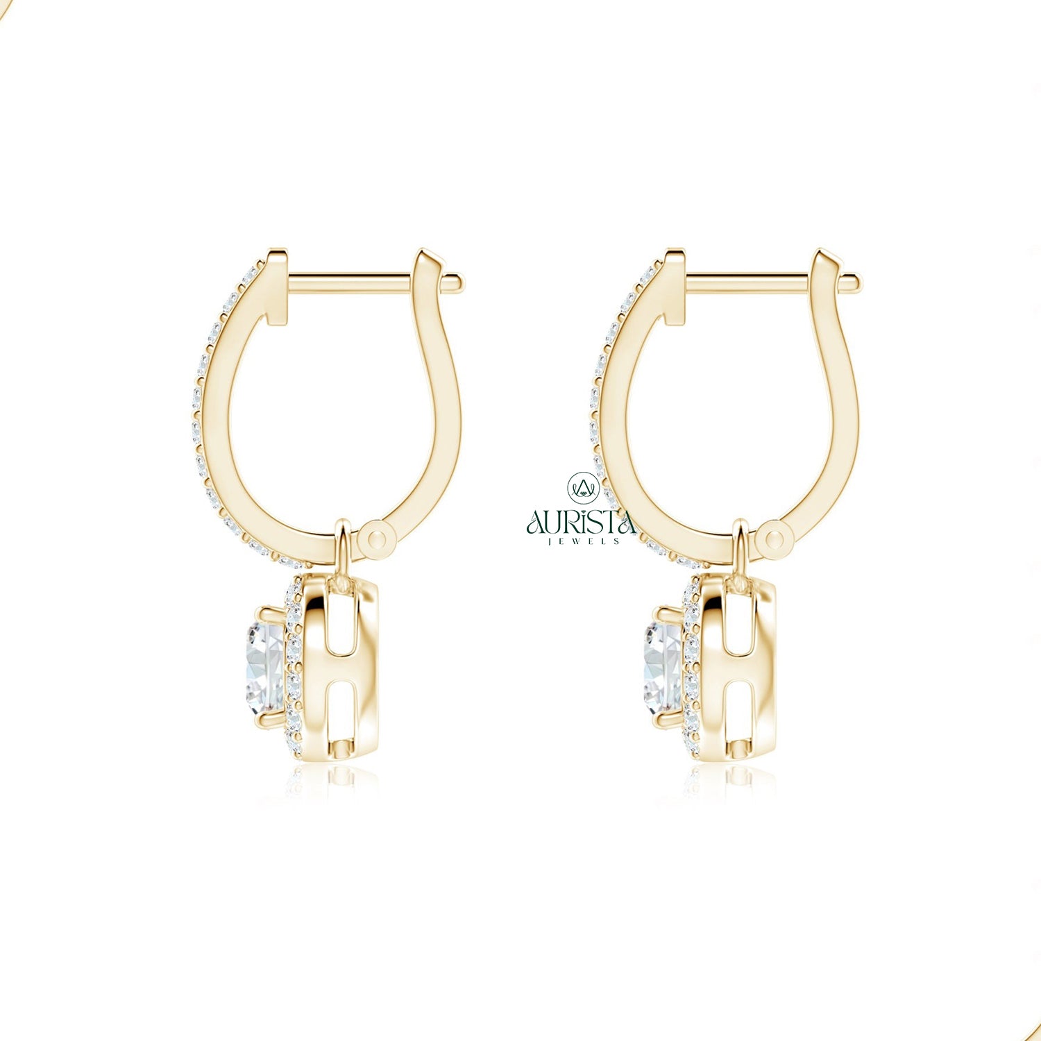 Graceful Earrings with Premium Diamond