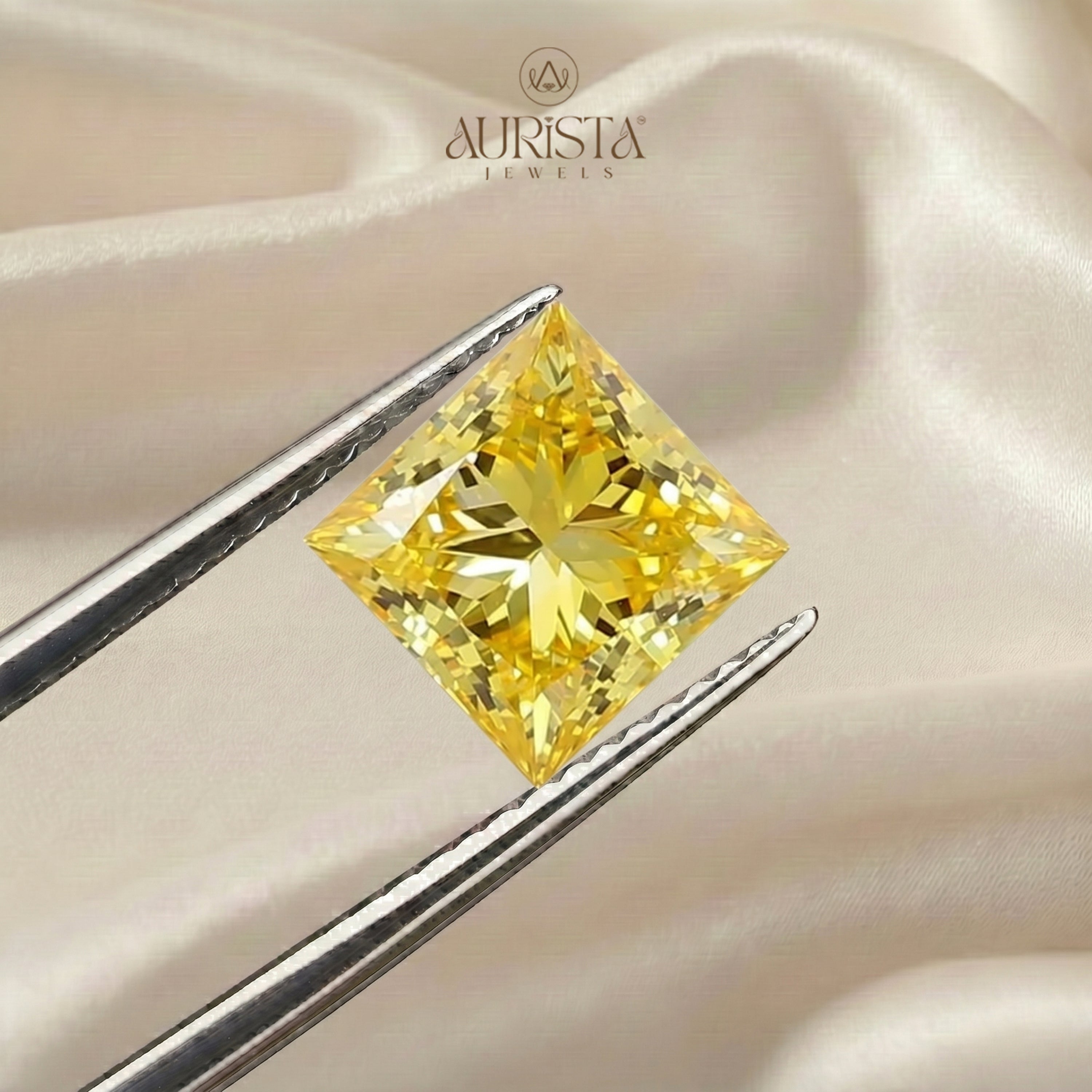 IGI Certified 1.00-5.00 CT Princess Shape Lab Diamond for Jewelry