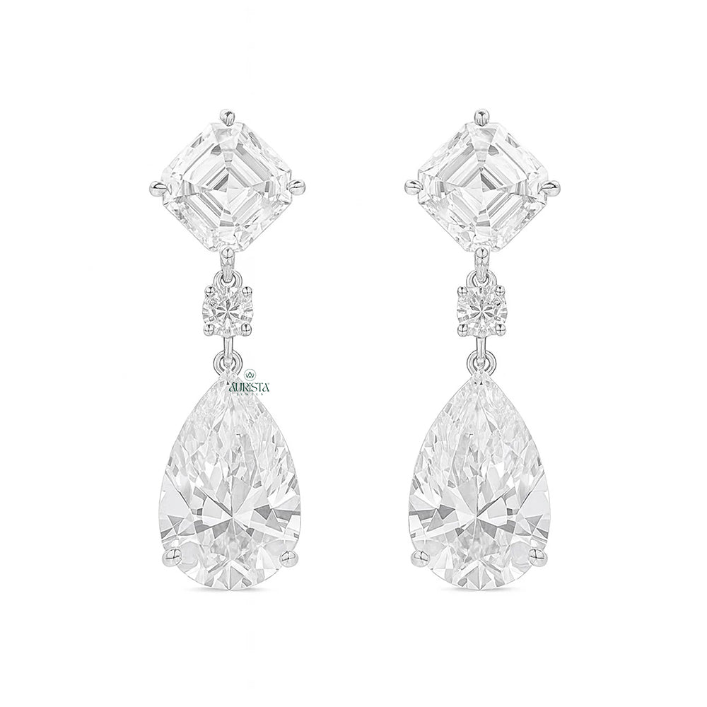 Infinite Radiance – Diamond Earrings