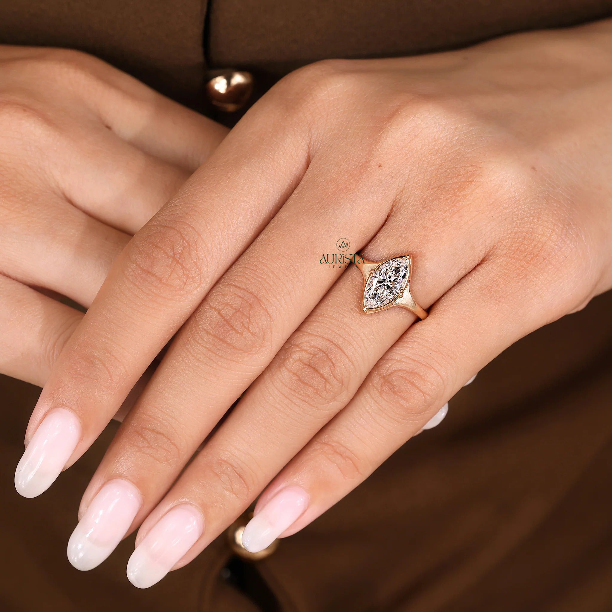 Refined Diamond Solitaire with Premium Finish