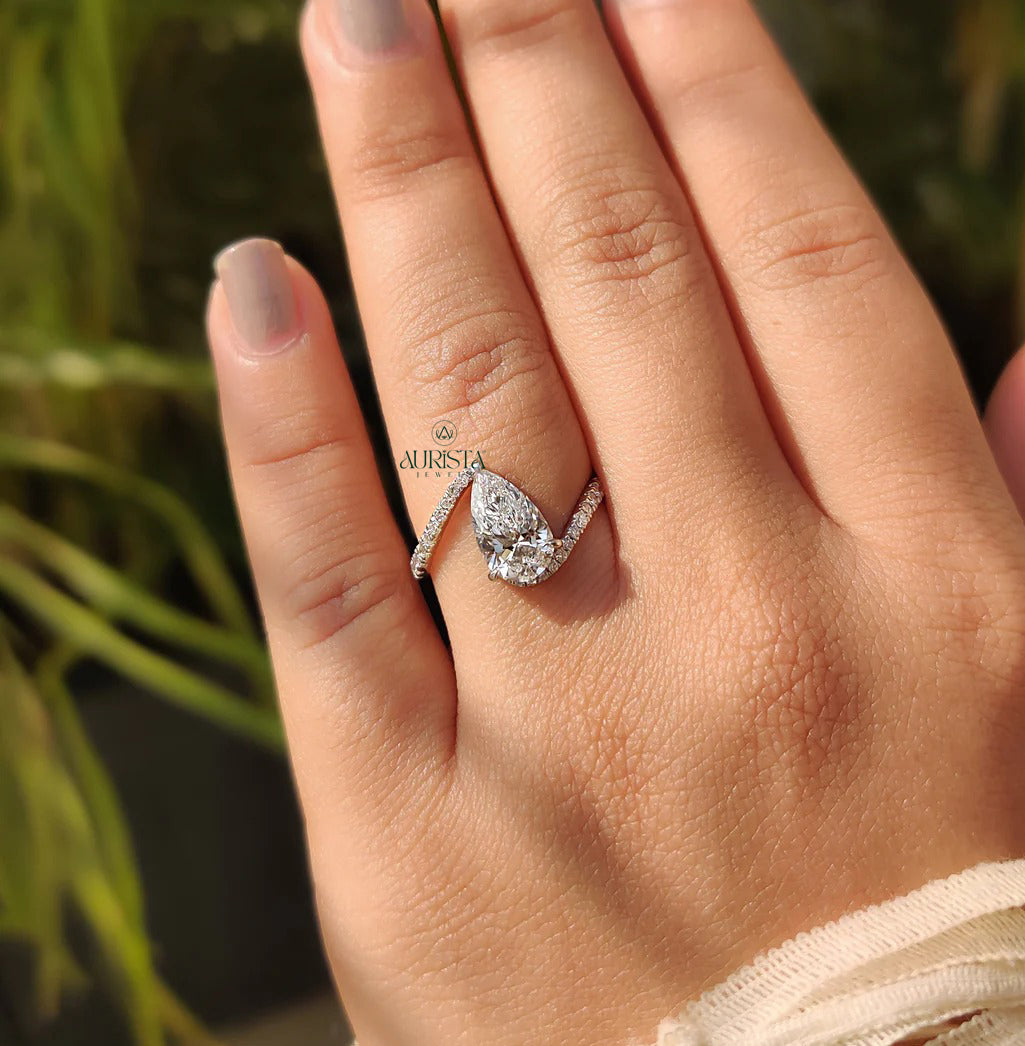 Pave Promise Light – Fine Ring with Brilliant Shine