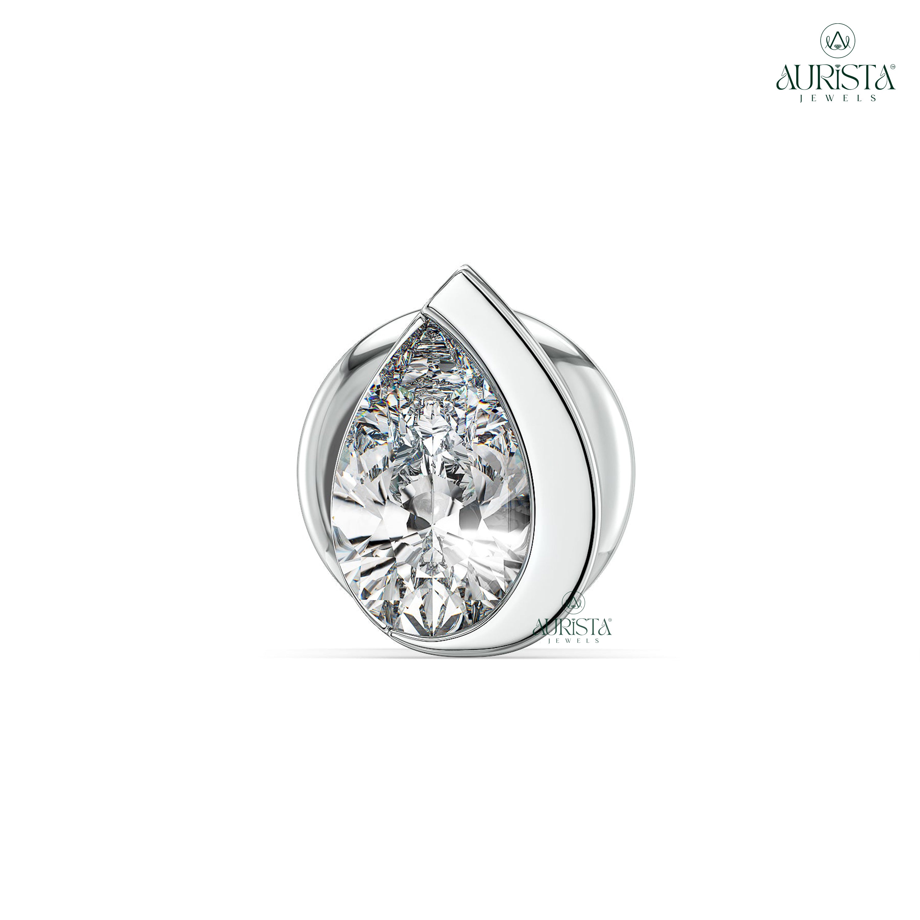 Forever Radiance Pear Diamond Nose Pin