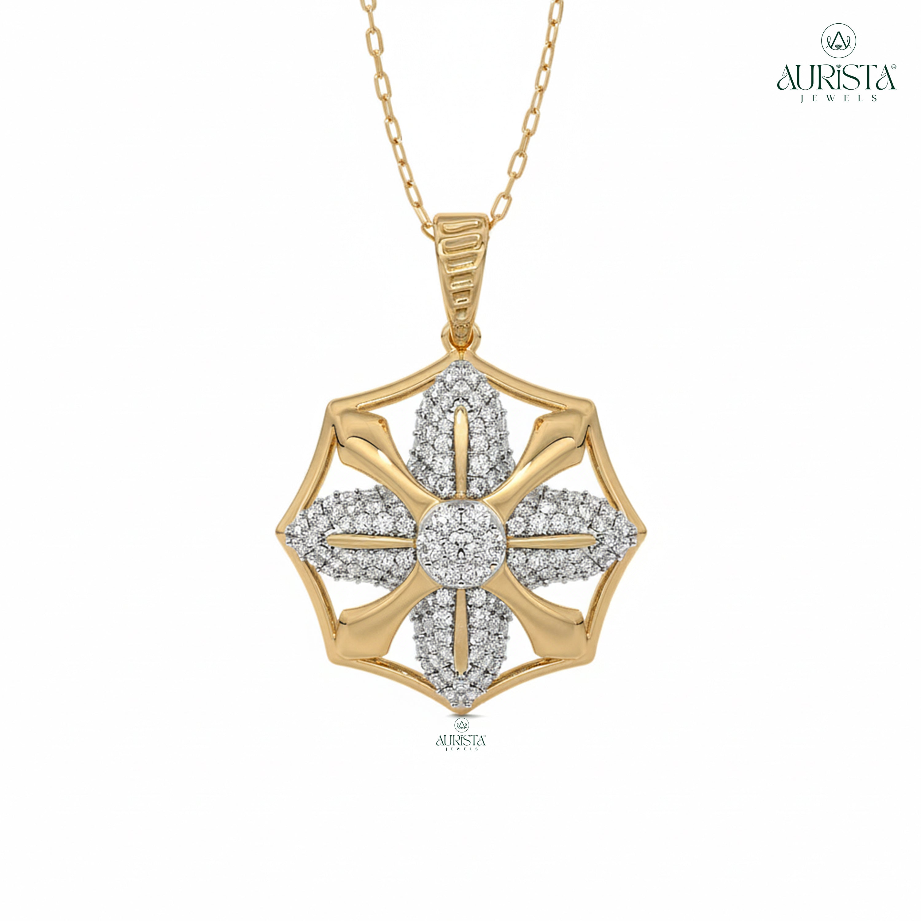 Fine Men’s Pendant with Diamond