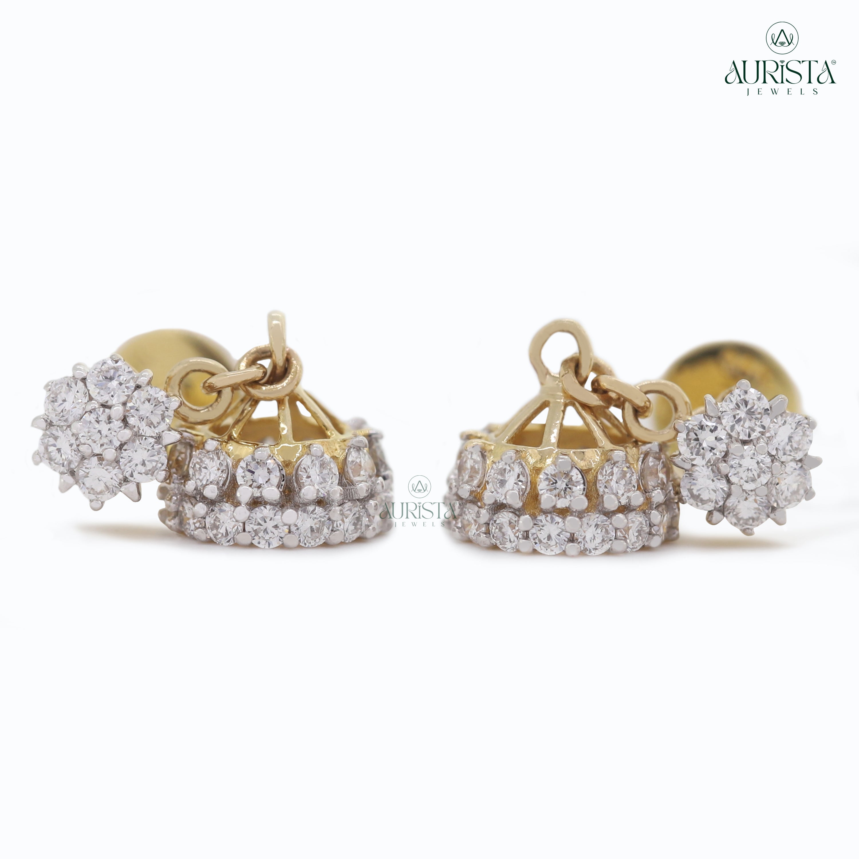 Celestial Glow – Diamond Earrings