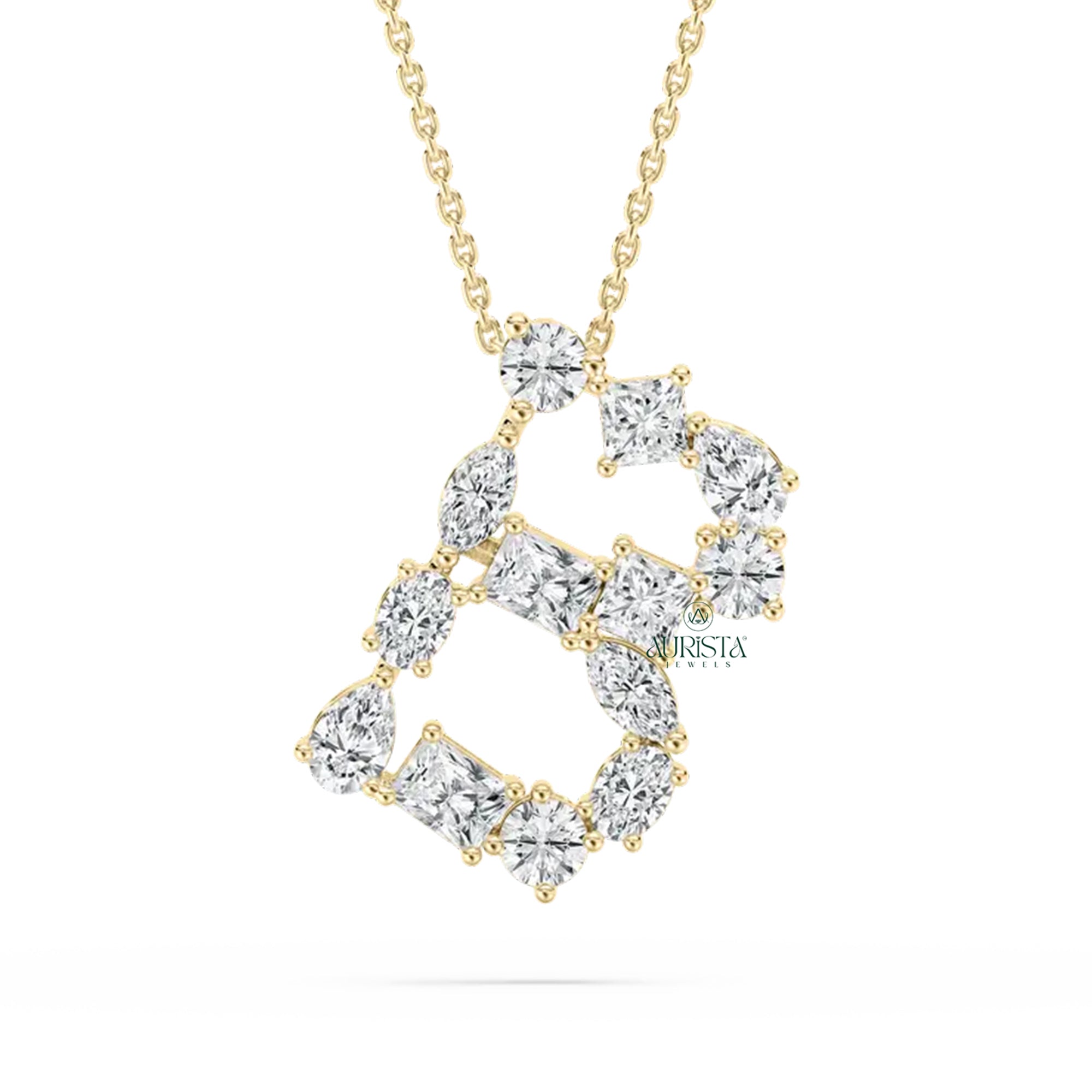 Crafted Gold Letters With Royal Identity