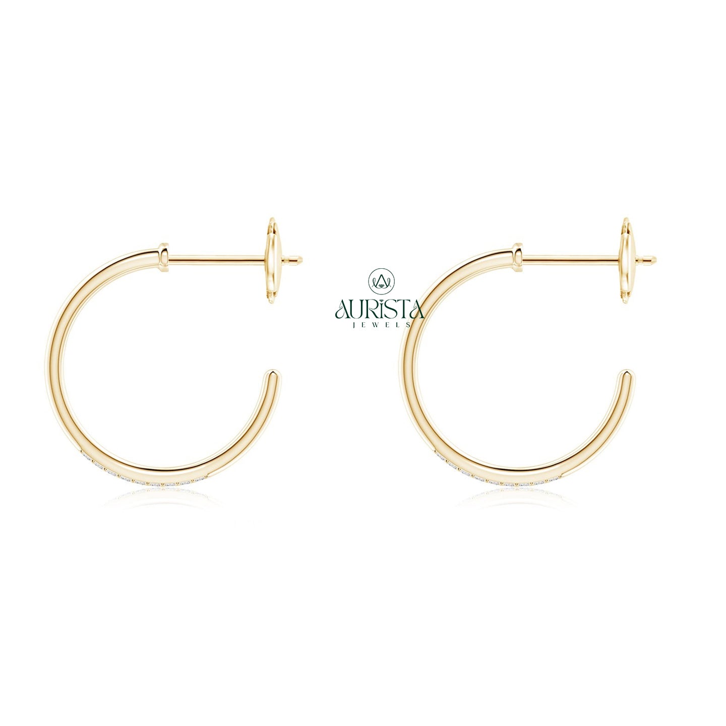 Vibrant Earrings with Dazzling Diamond