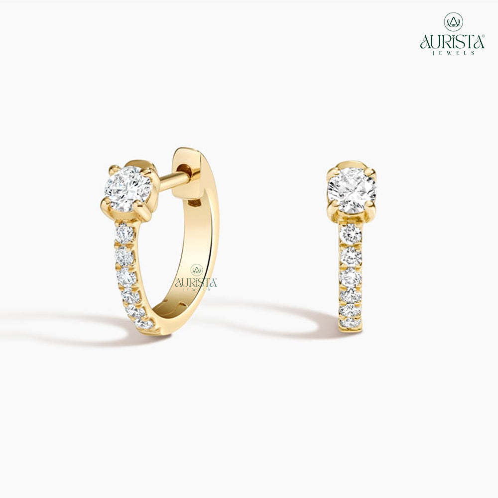 Luminous Grace – Diamond Earrings