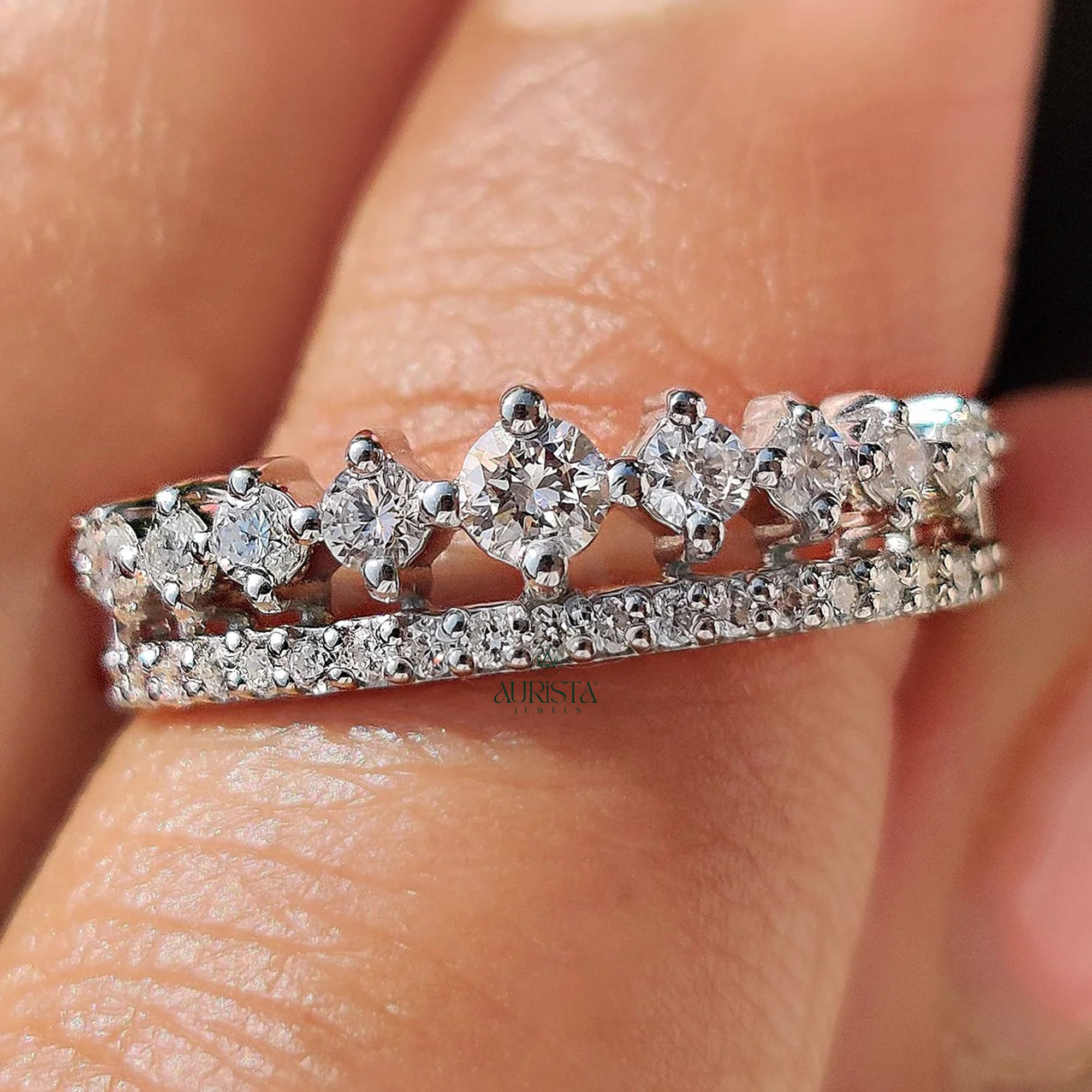 Lustre Divine Diamond Ring