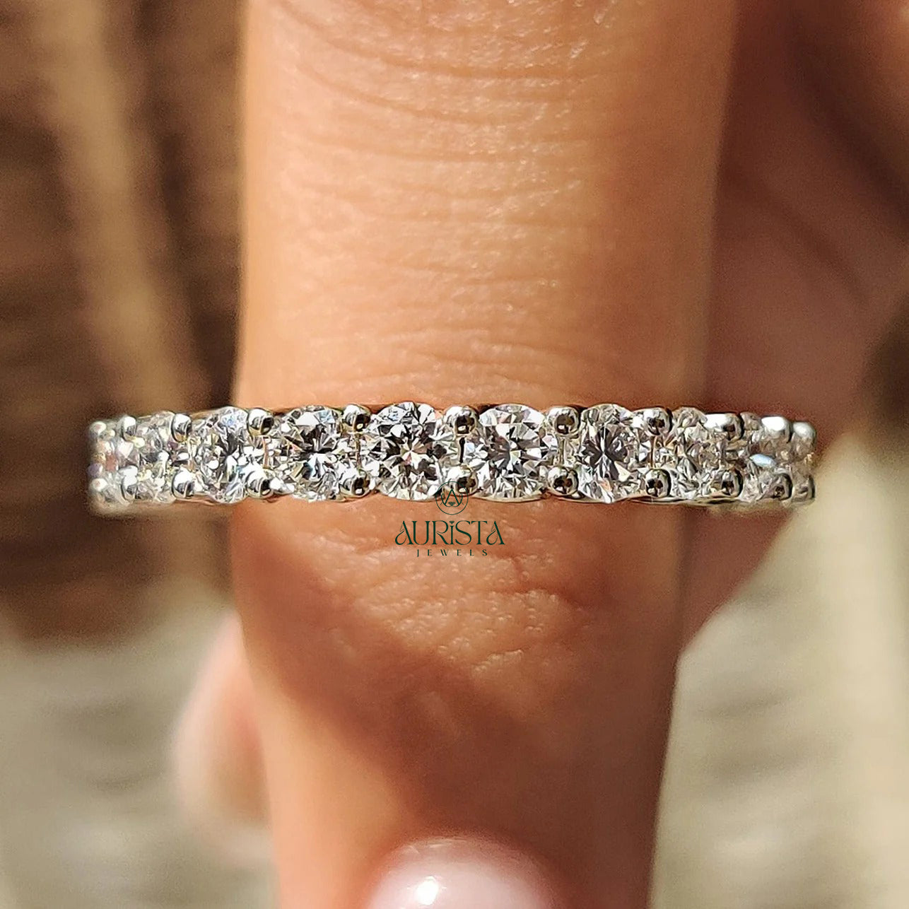 Golden Promise – Rich Band with Fine Diamond
