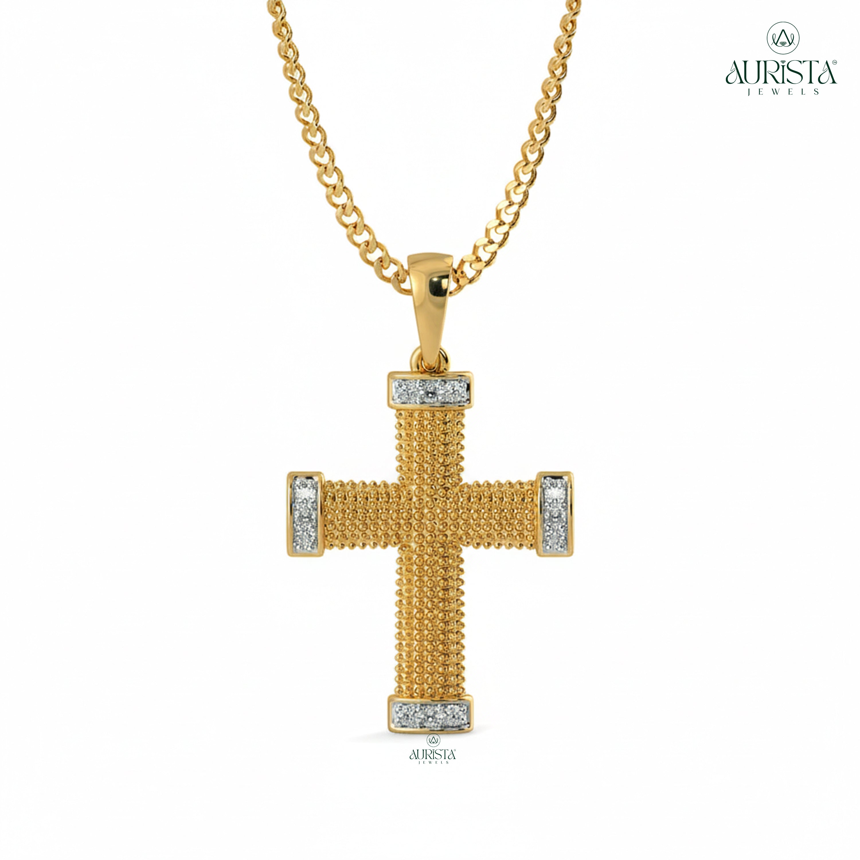 Classic Diamond Pendant for Men