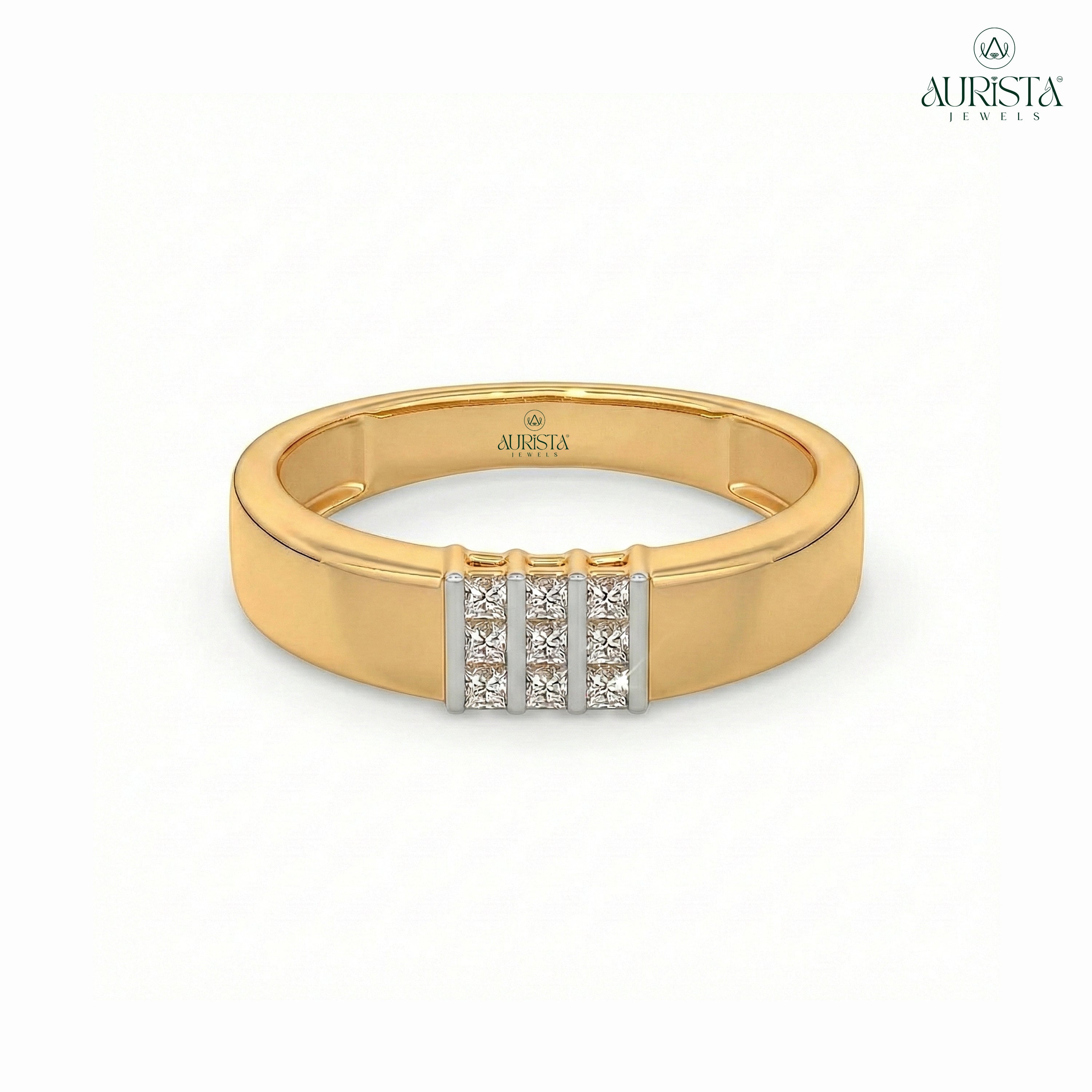 Stylish Diamond Ring for Men