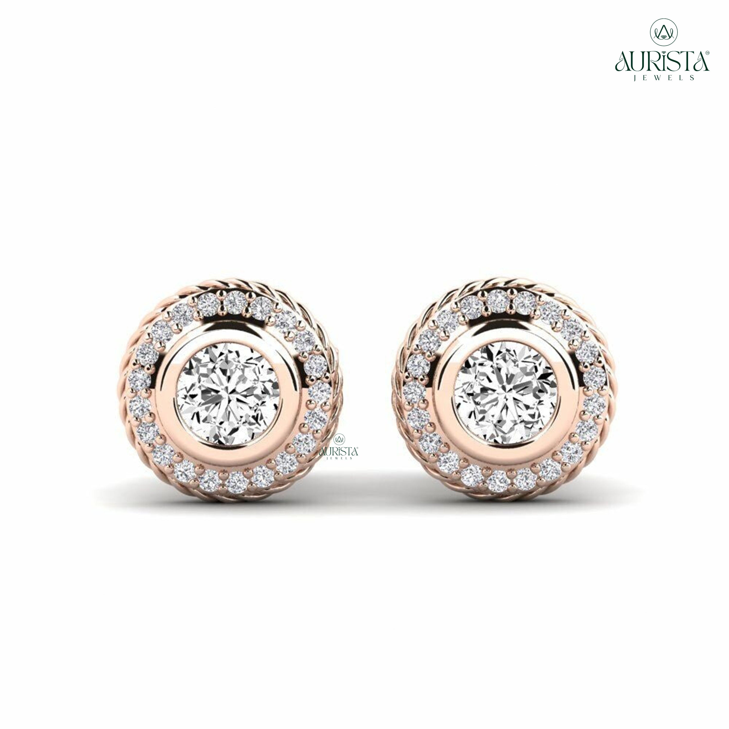 Elegant Diamond Cufflinks for Men