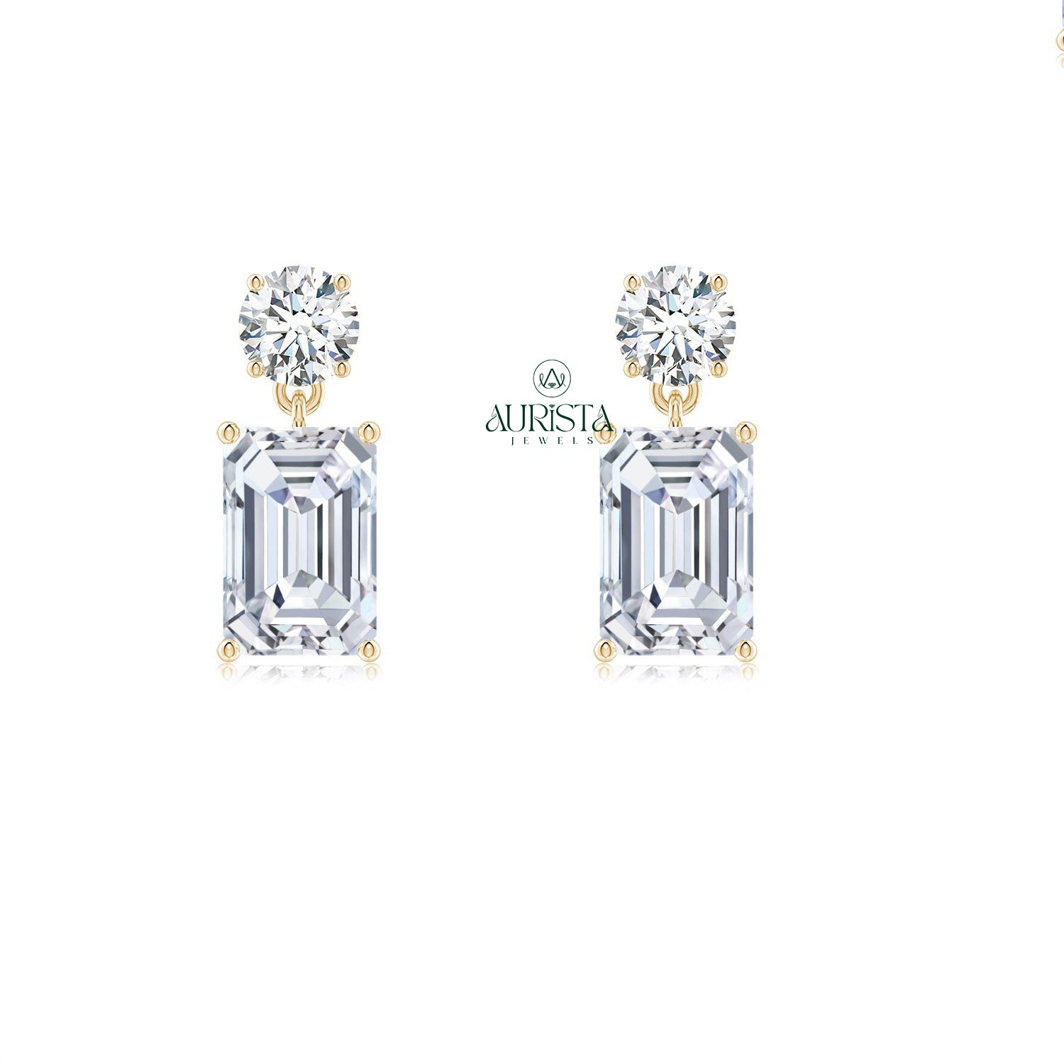 Royal Earrings with Fine Diamond
