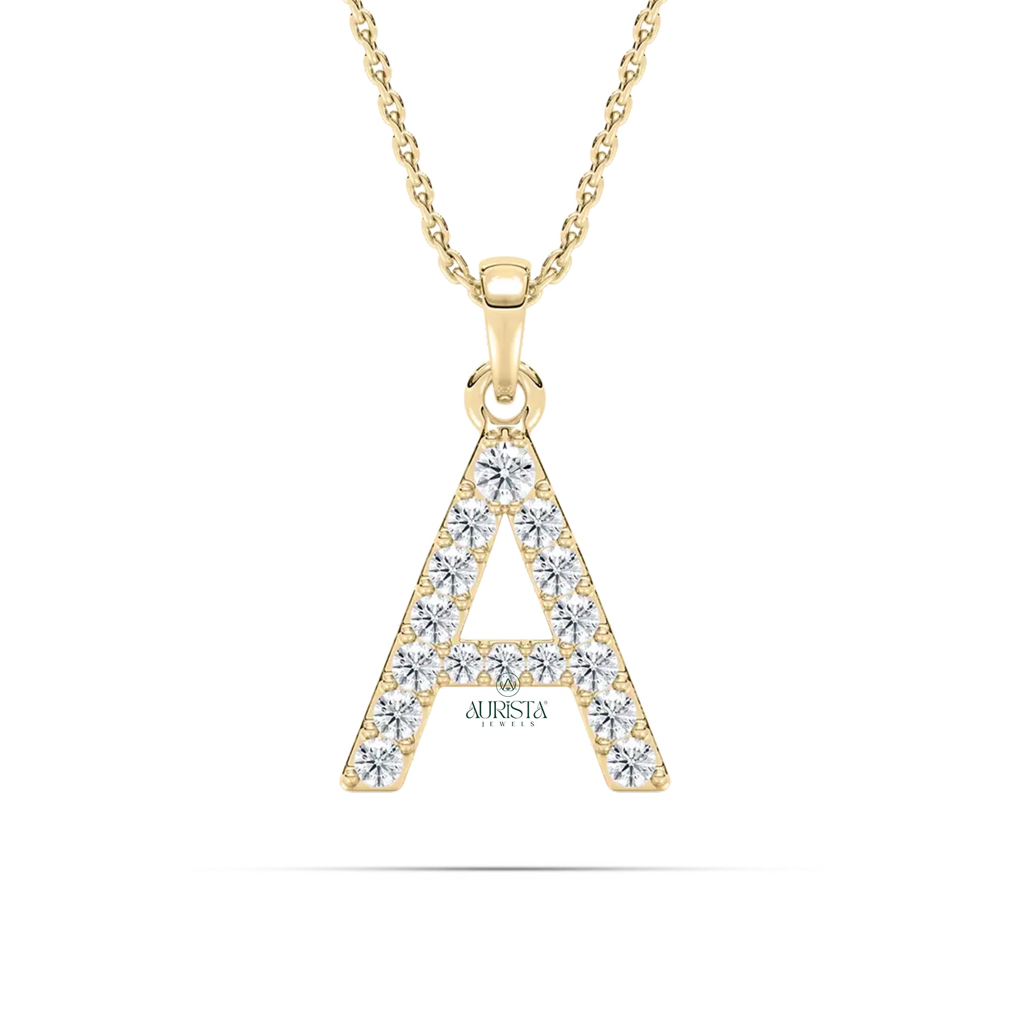 Timeless Diamond Initials With Signature Style
