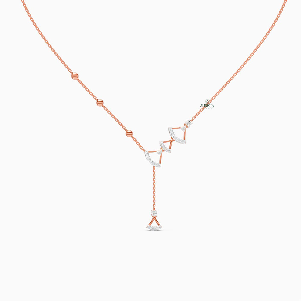 Forever Glow Diamond Necklace in Gold
