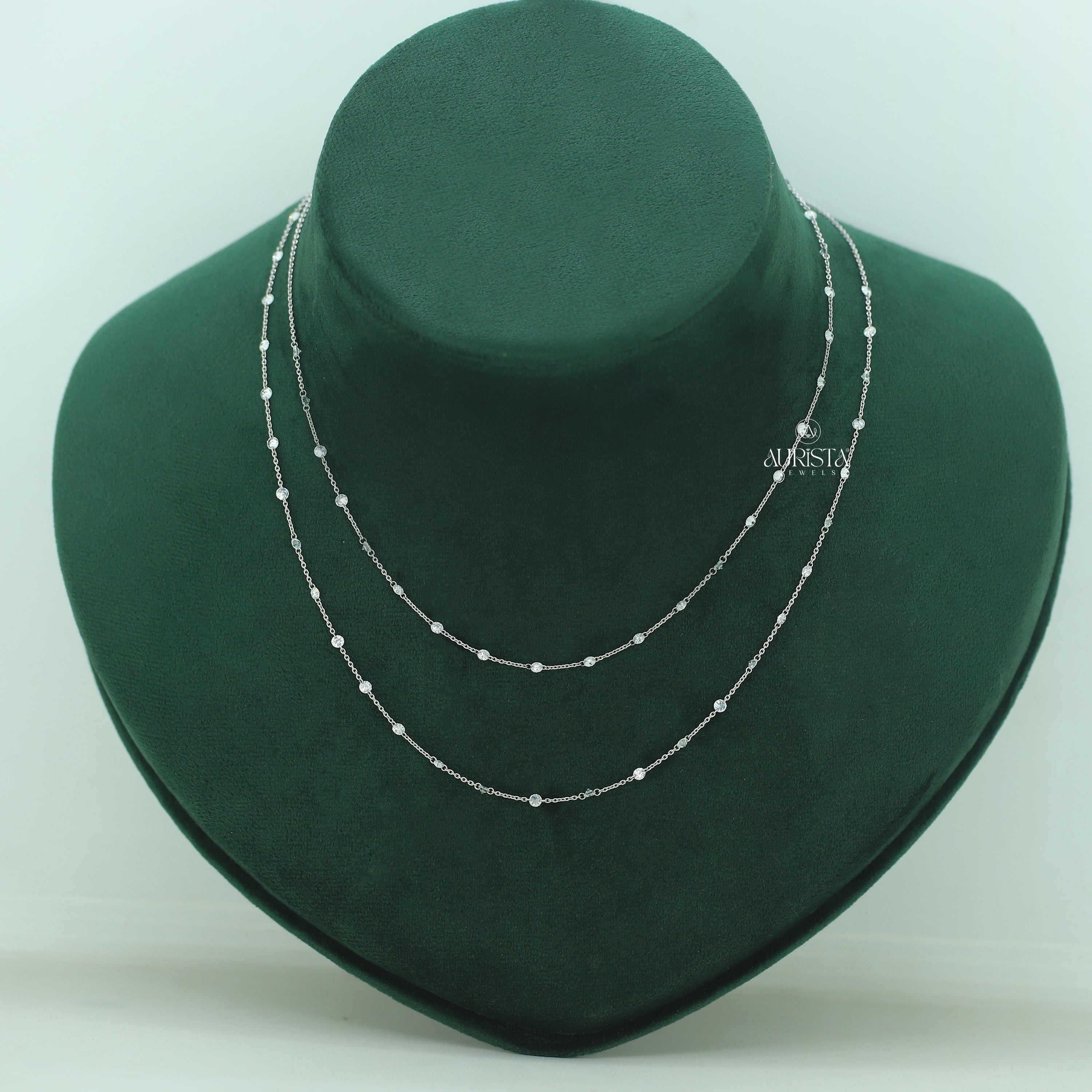Eternal Radiance Diamond Necklace in Gold