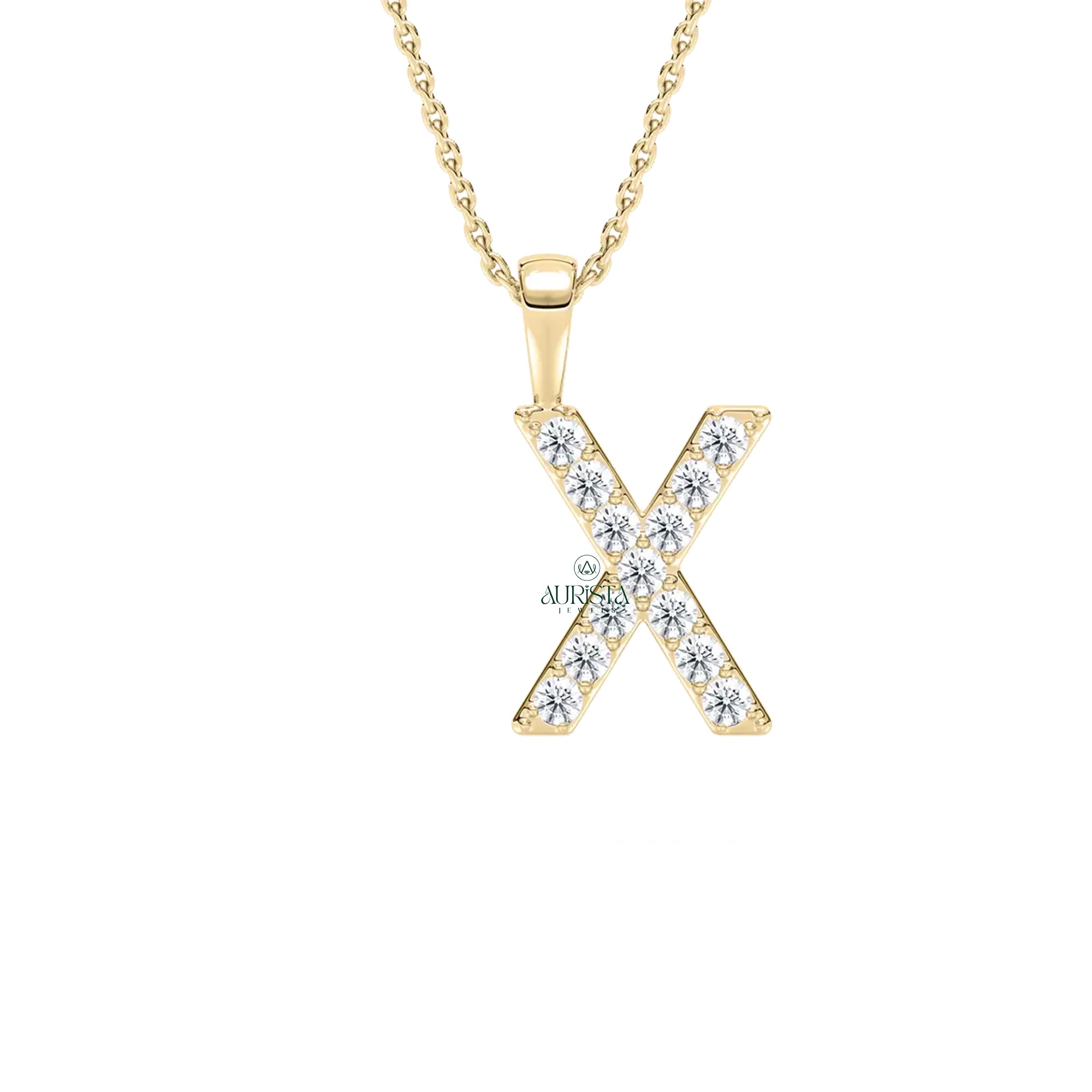 Personalised Golden Initials With Timeless Elegance